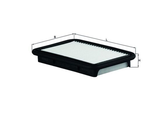 Luftfilter “KNECHT Filtereinsatz , 233,5 mm, 140 mm”