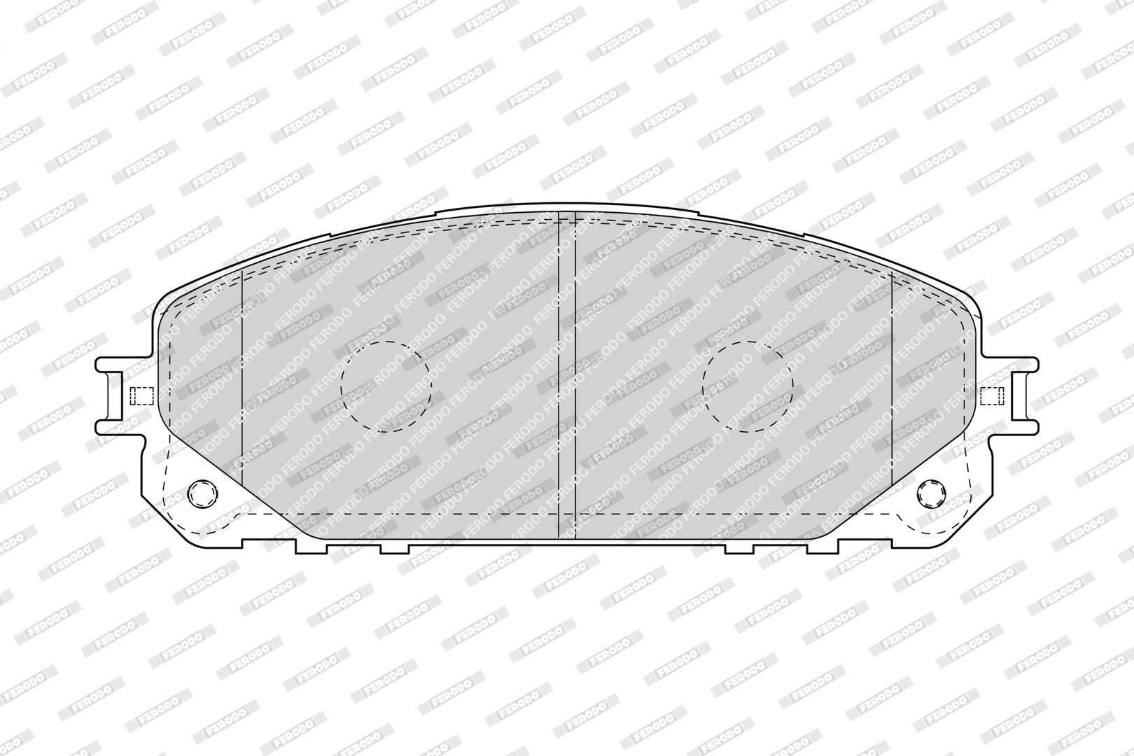 Bremsbelagsatz, Scheibenbremse