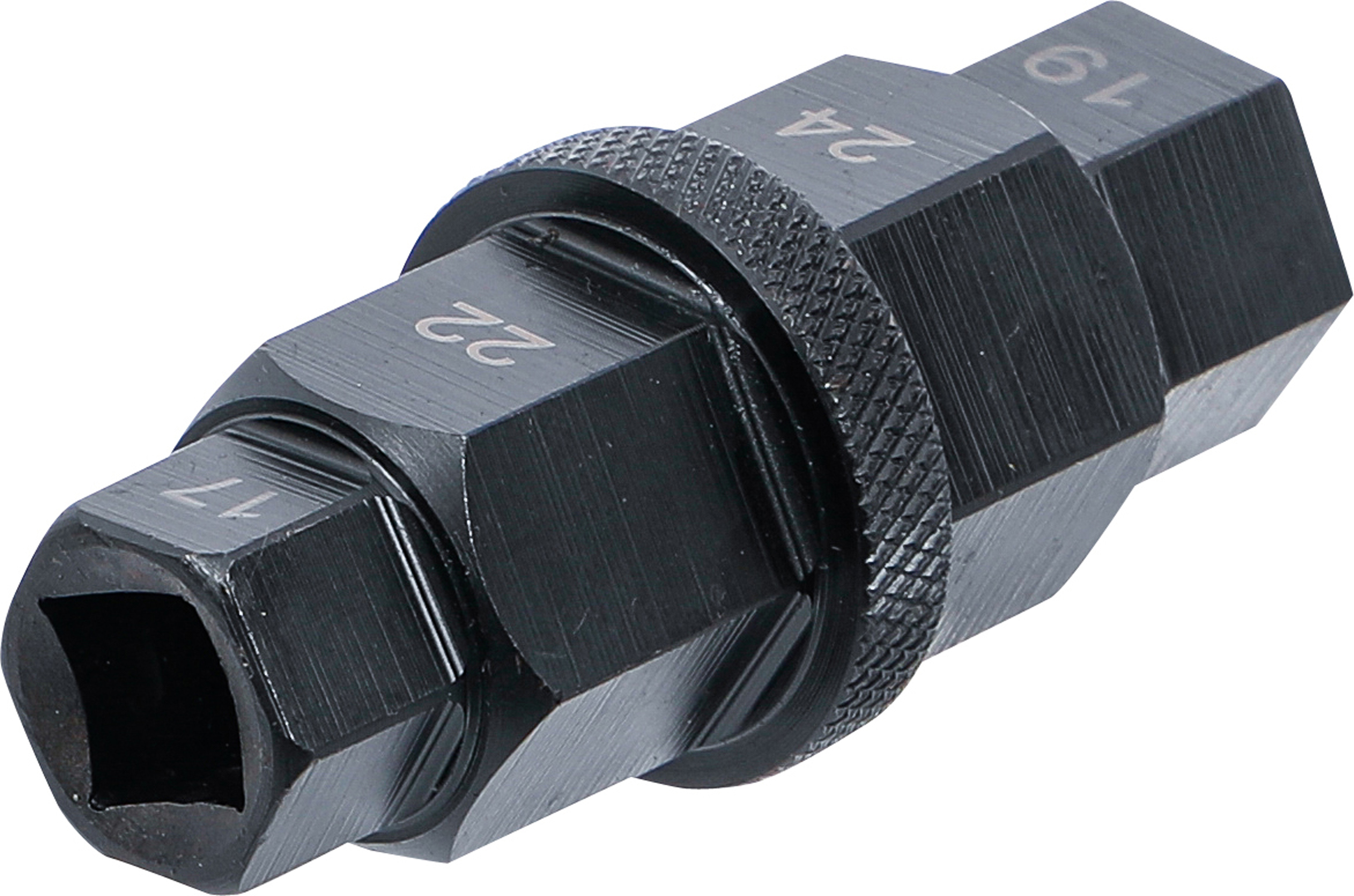 BGS Motorrad-Spezial-Einsatz | Antrieb 10 mm (3/8") | 17 - 19 - 22 - 24 mm