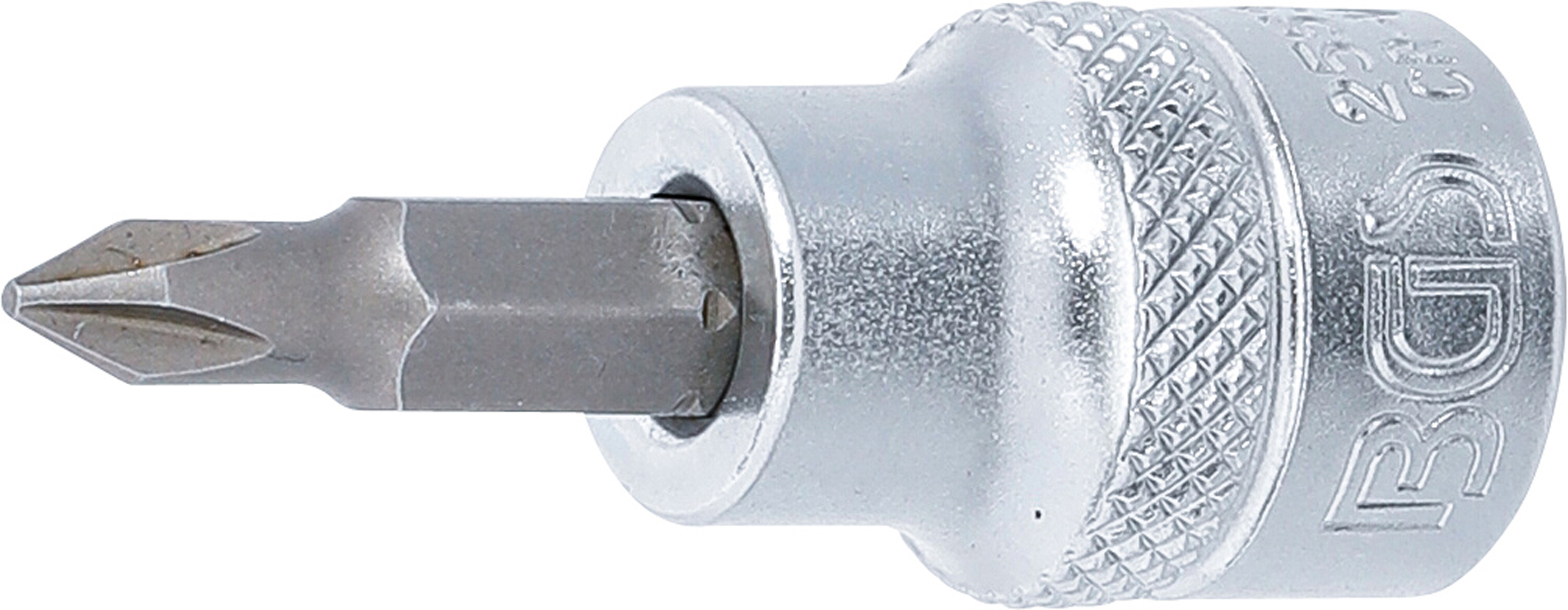 BGS Bit-Einsatz | Antrieb Innenvierkant 10 mm (3/8") | Kreuzschlitz PH1