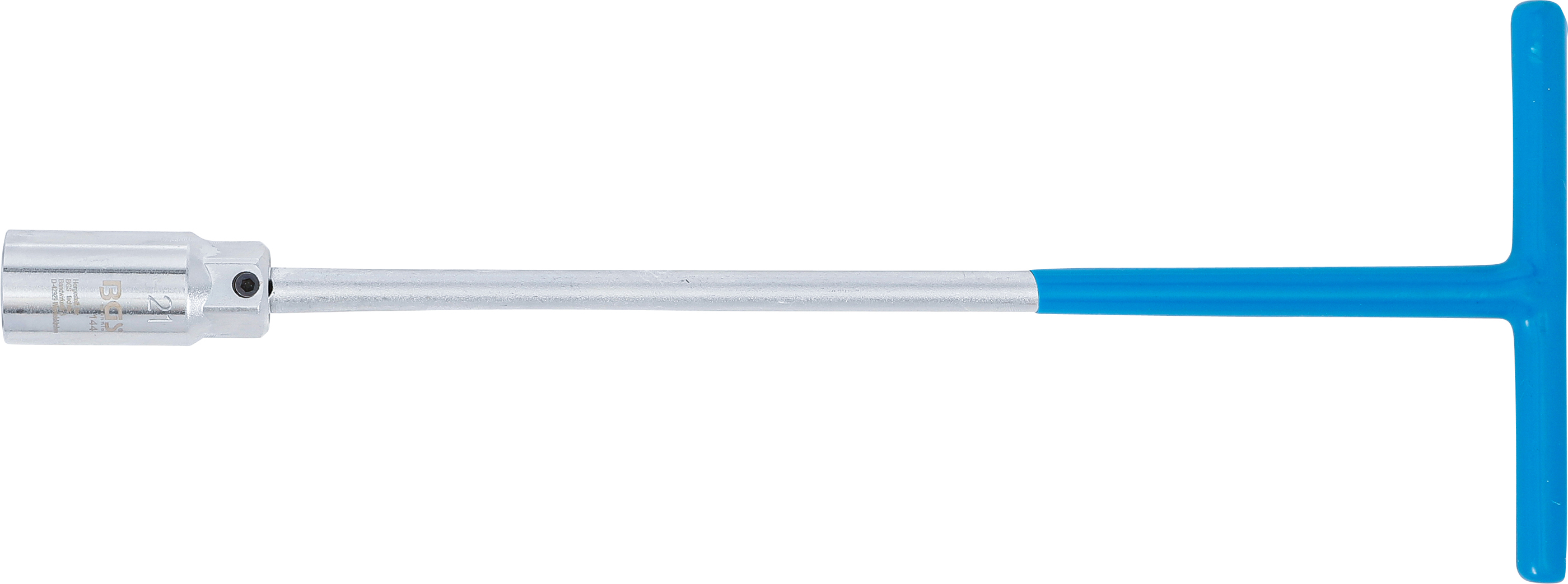 BGS Zündkerzenschlüssel mit T-Griff, Kugelgelenk | SW 20,8 mm
