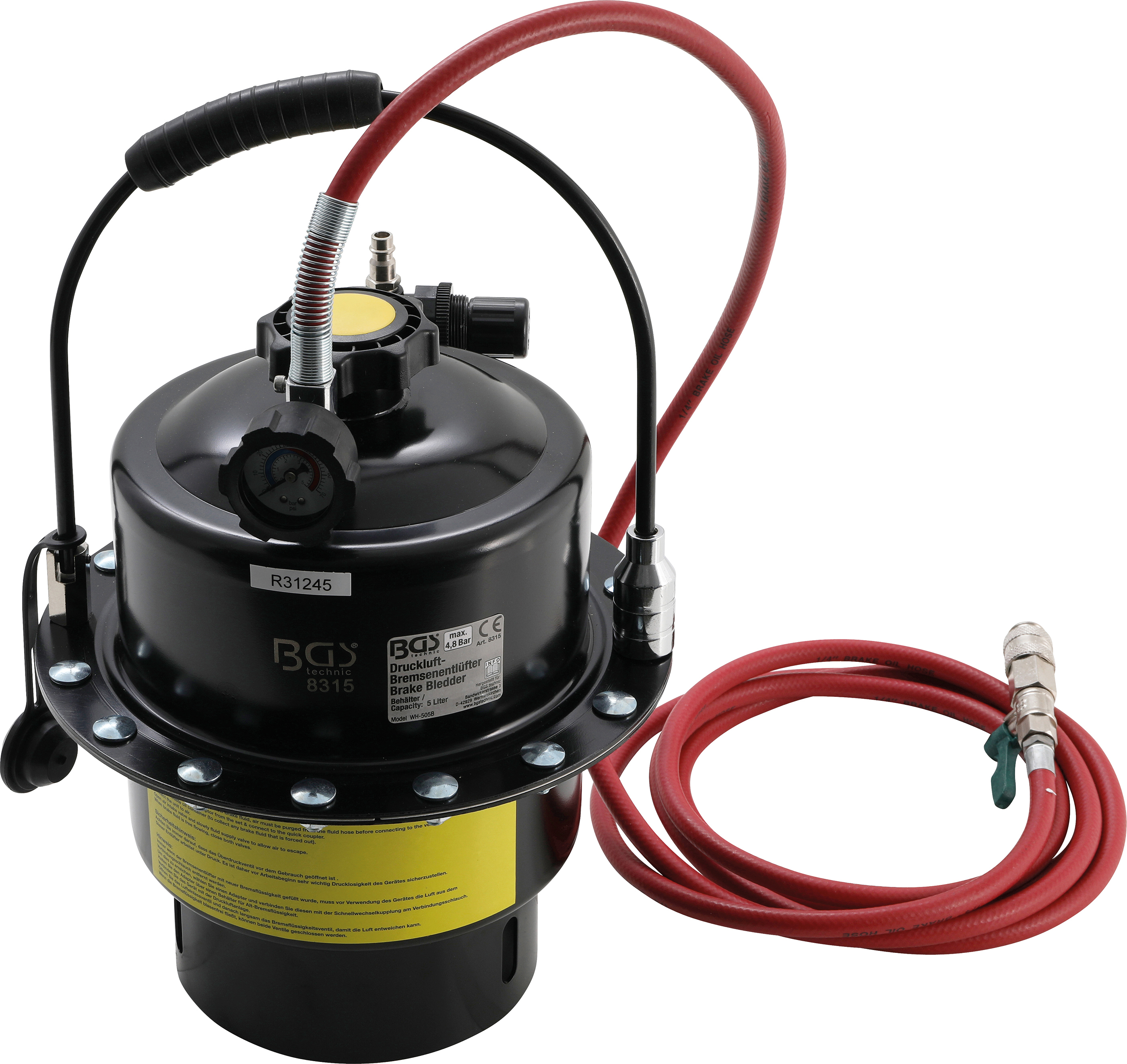 BGS Druckluft-Bremsenentlüfter