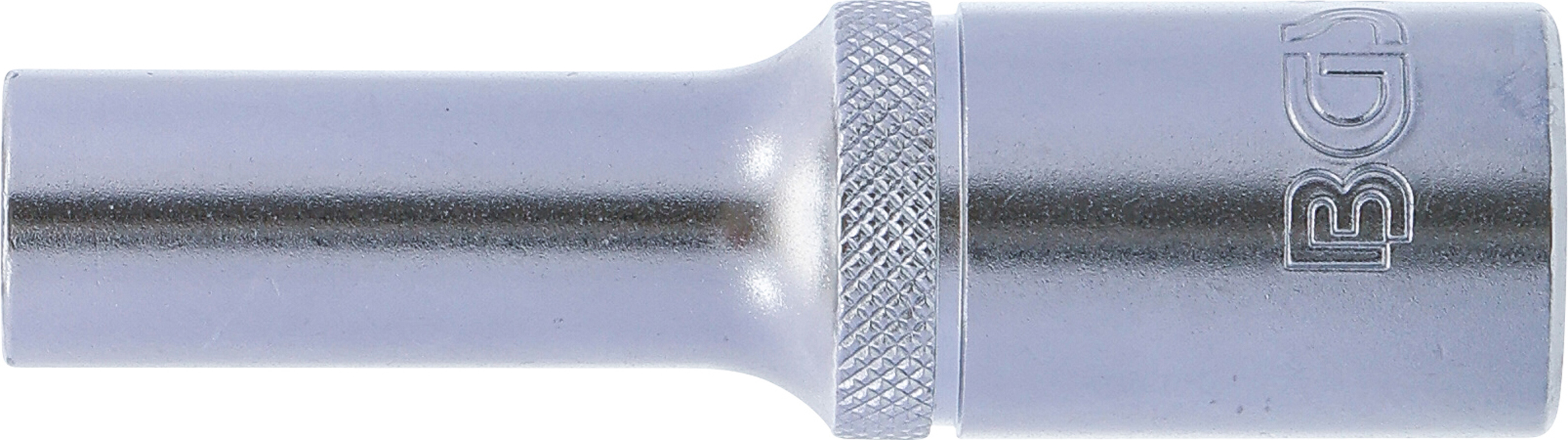 BGS Steckschlüssel-Einsatz E-Profil, tief | Antrieb Innenvierkant 12,5 mm (1/2") | SW E10