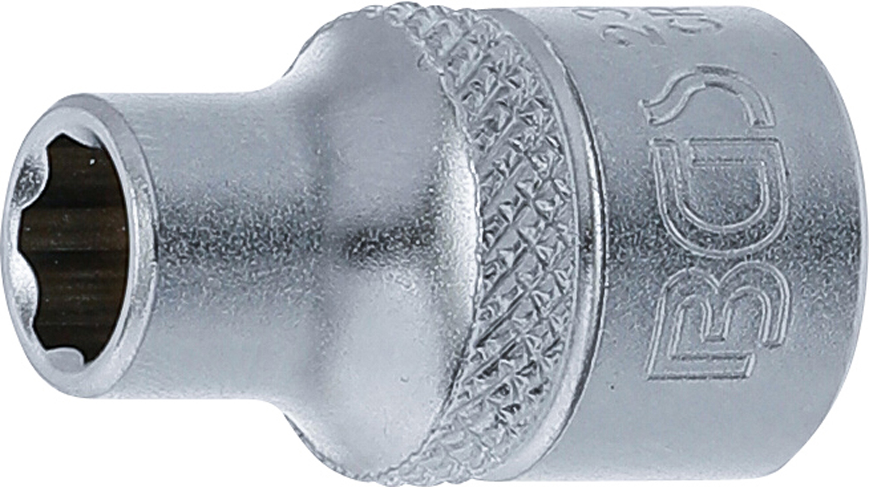 BGS Steckschlüssel-Einsatz Super Lock | Antrieb Innenvierkant 10 mm (3/8") | SW 7 mm