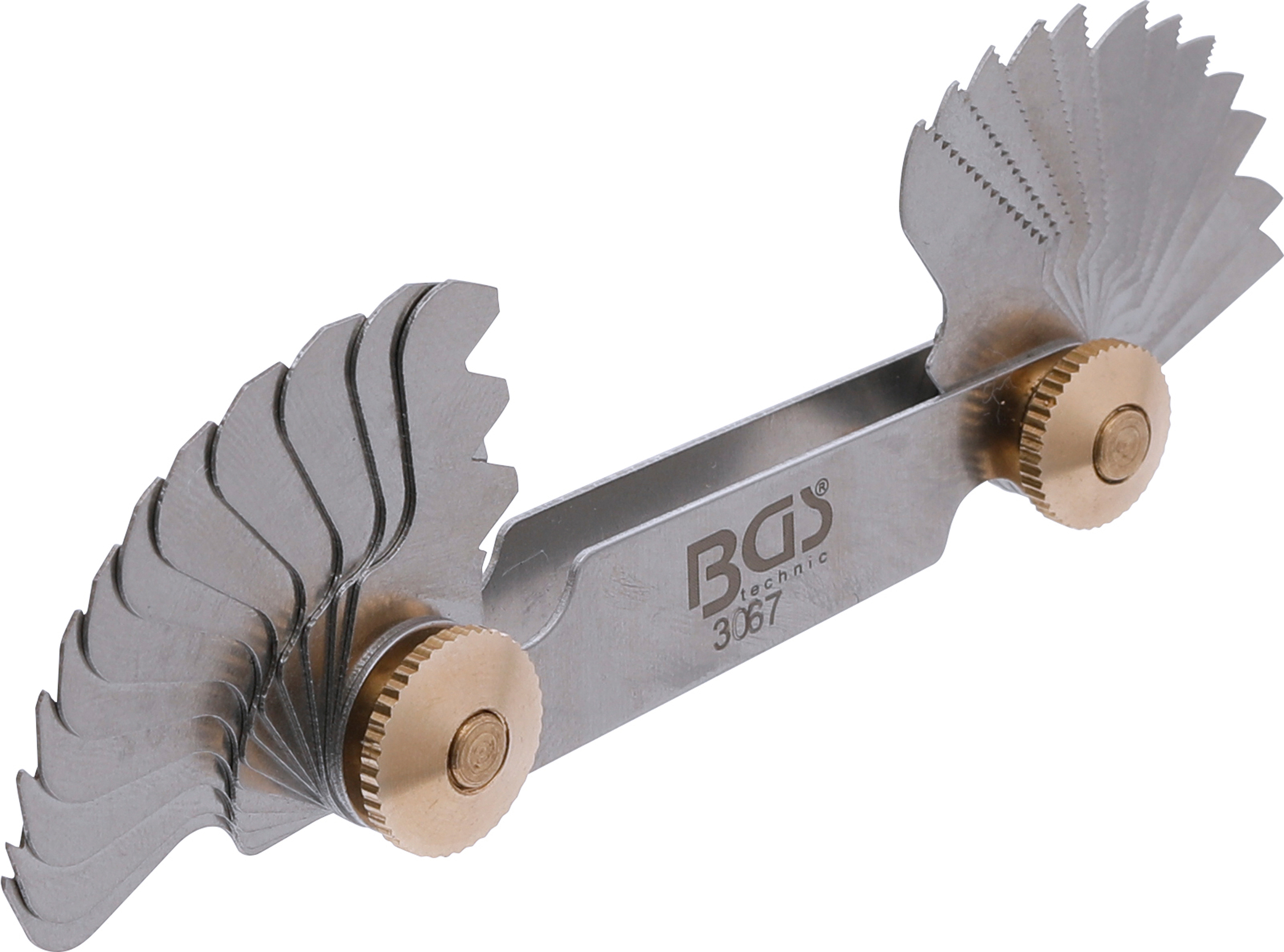 BGS Gewindeschablone | 24 Blatt | metrisch 0,25 - 6,00 mm