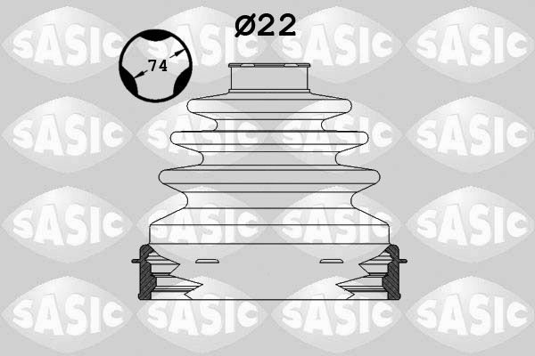 Faltenbalgsatz, Antriebswelle