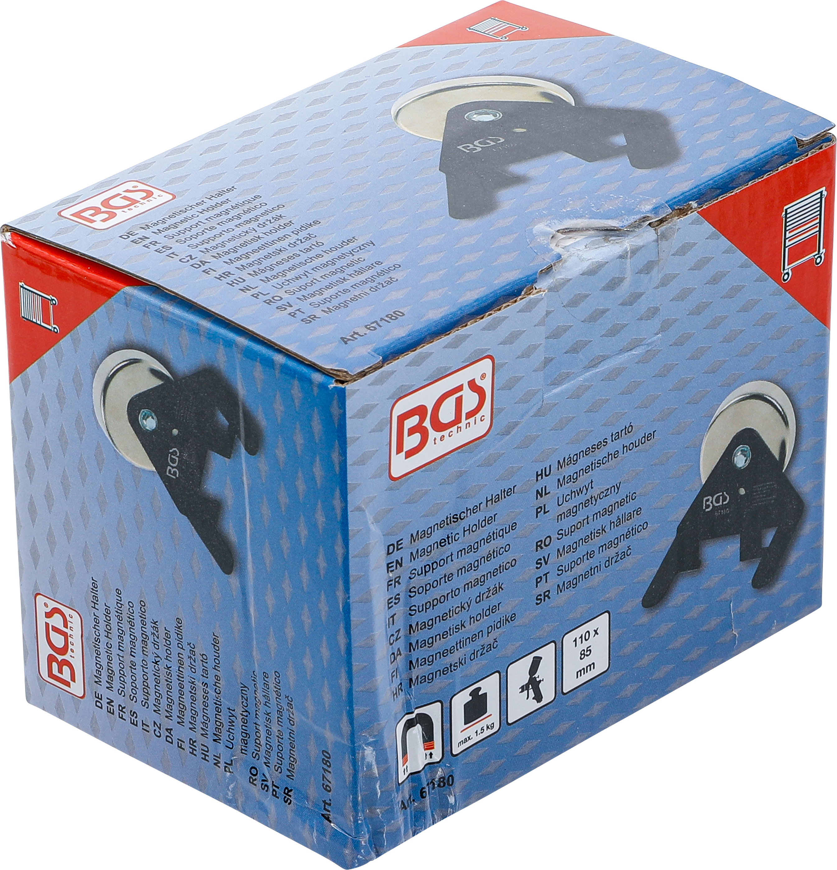 BGS Magnetischer Halter | für Farbsprüh- und Lackierpistolen