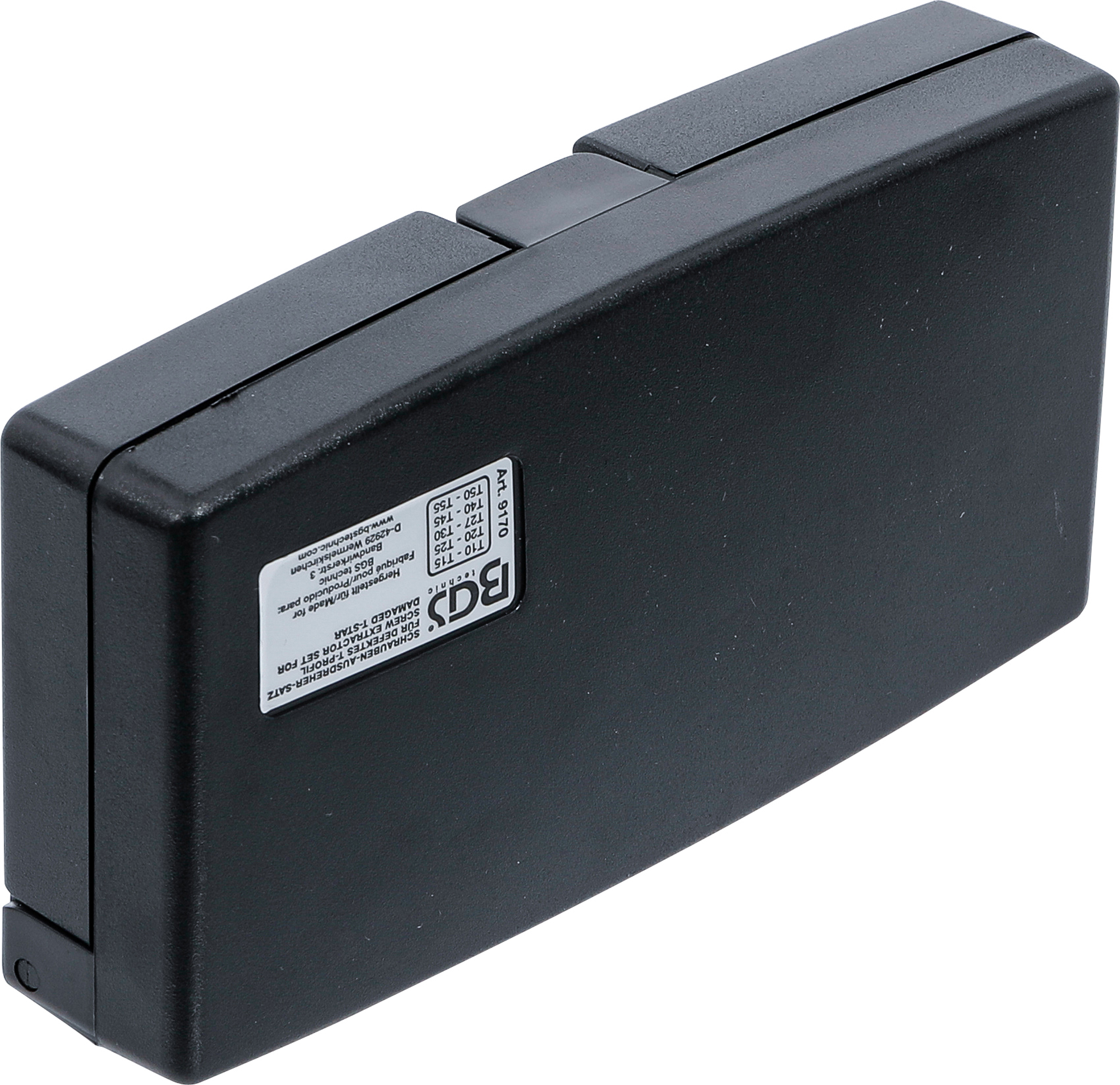 BGS Schraubenausdreher-Satz | für defektes T-Profil (für Torx) T10 - T55 | 11-tlg.