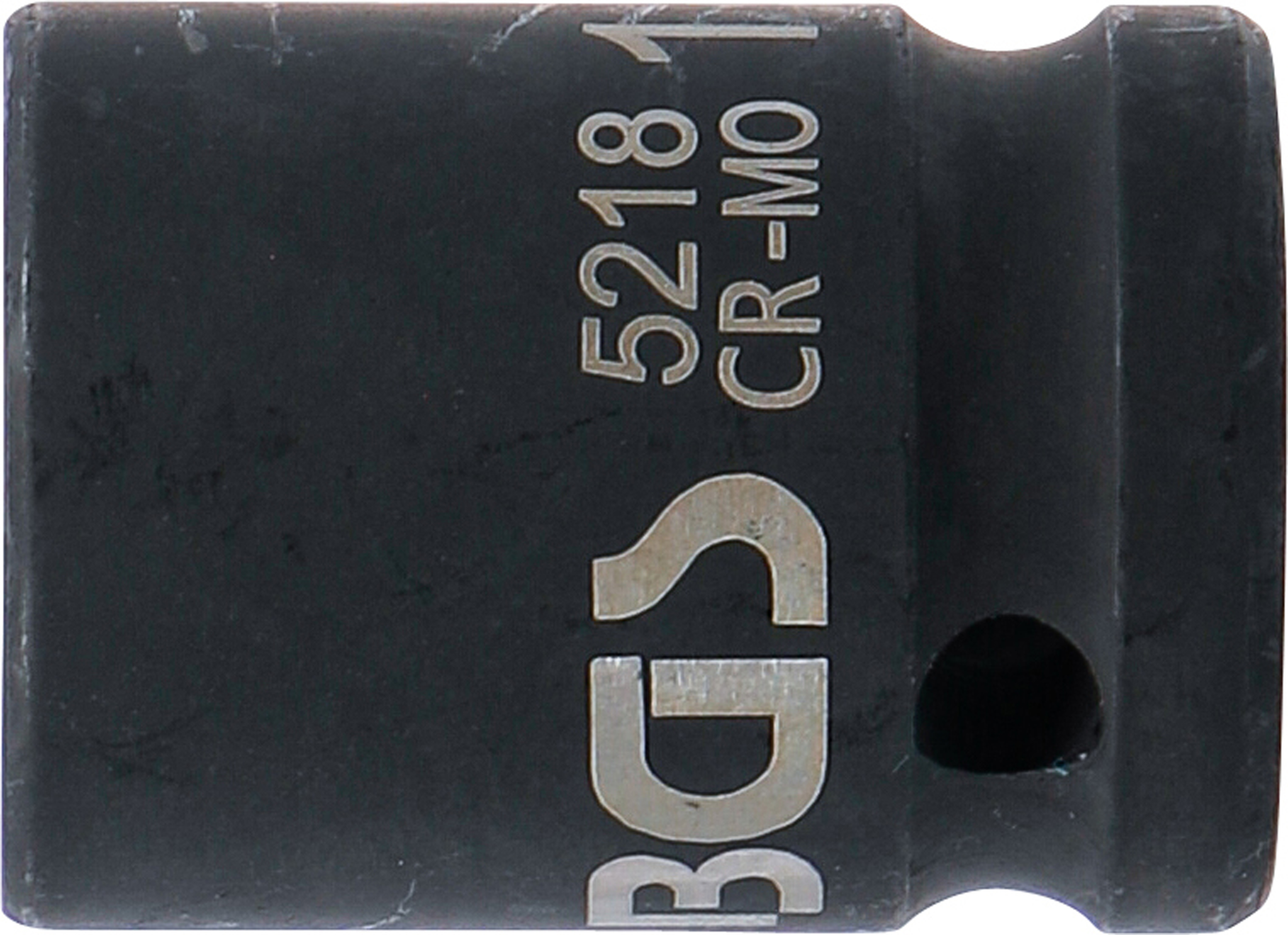 BGS Kraft-Steckschlüssel-Einsatz Sechskant | Antrieb Innenvierkant 12,5 mm (1/2") | SW 18 mm