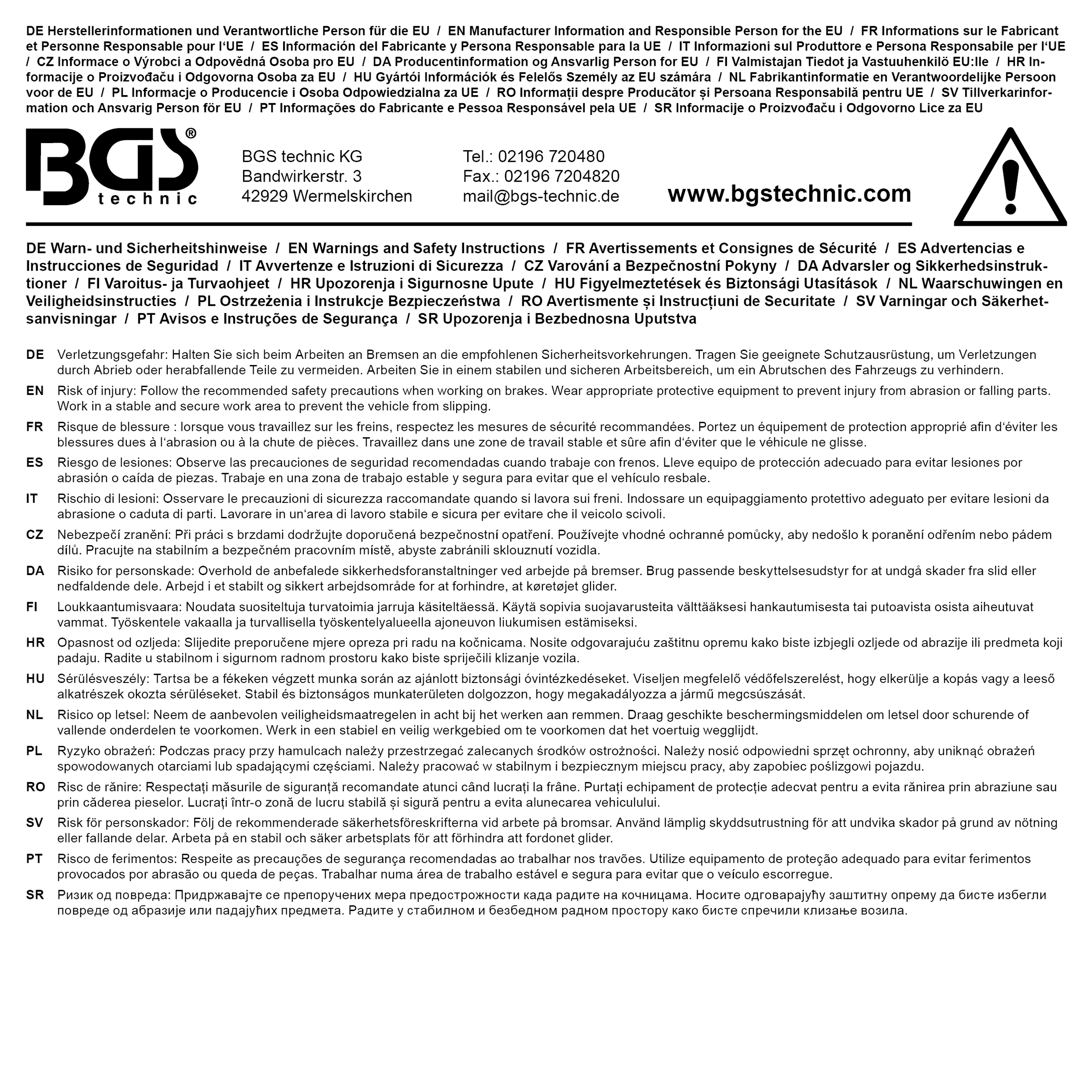BGS Reifen-Montiereisen | für NFZ | Spezialform | 650 mm