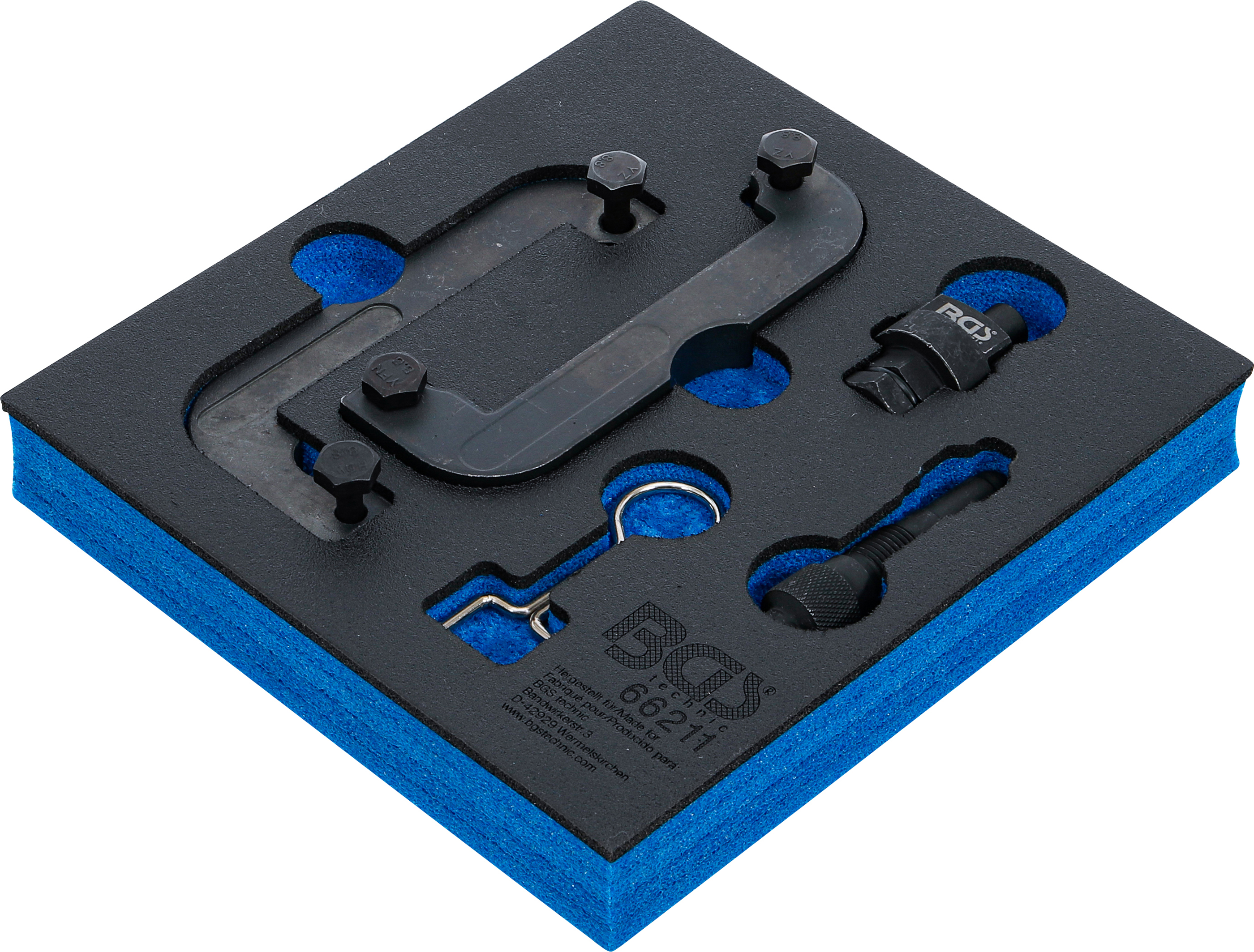 BGS Werkstattwageneinlage 1/6: Motor-Einstellwerkzeug-Satz | für Audi 2.4, 2.8, 3.0 TFSI