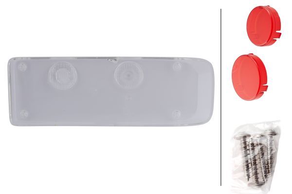 Lichtscheibe, Heckleuchte