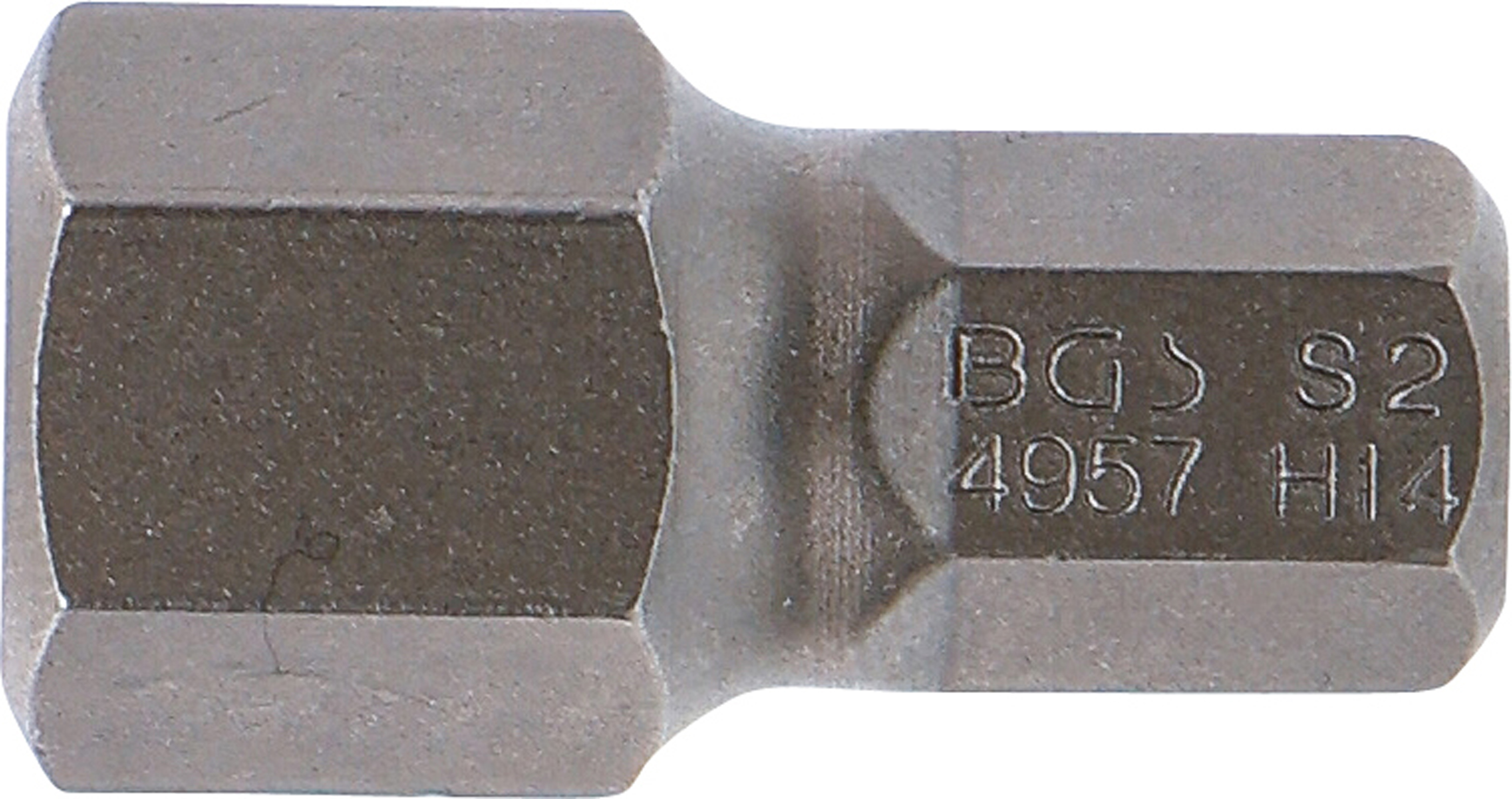 BGS Bit | Länge 30 mm | Antrieb Außensechskant 10 mm (3/8") | Innensechskant 14 mm