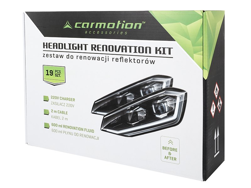 Carmotion Scheinwerfer Restaurations Kit Reparatur Dampf Set