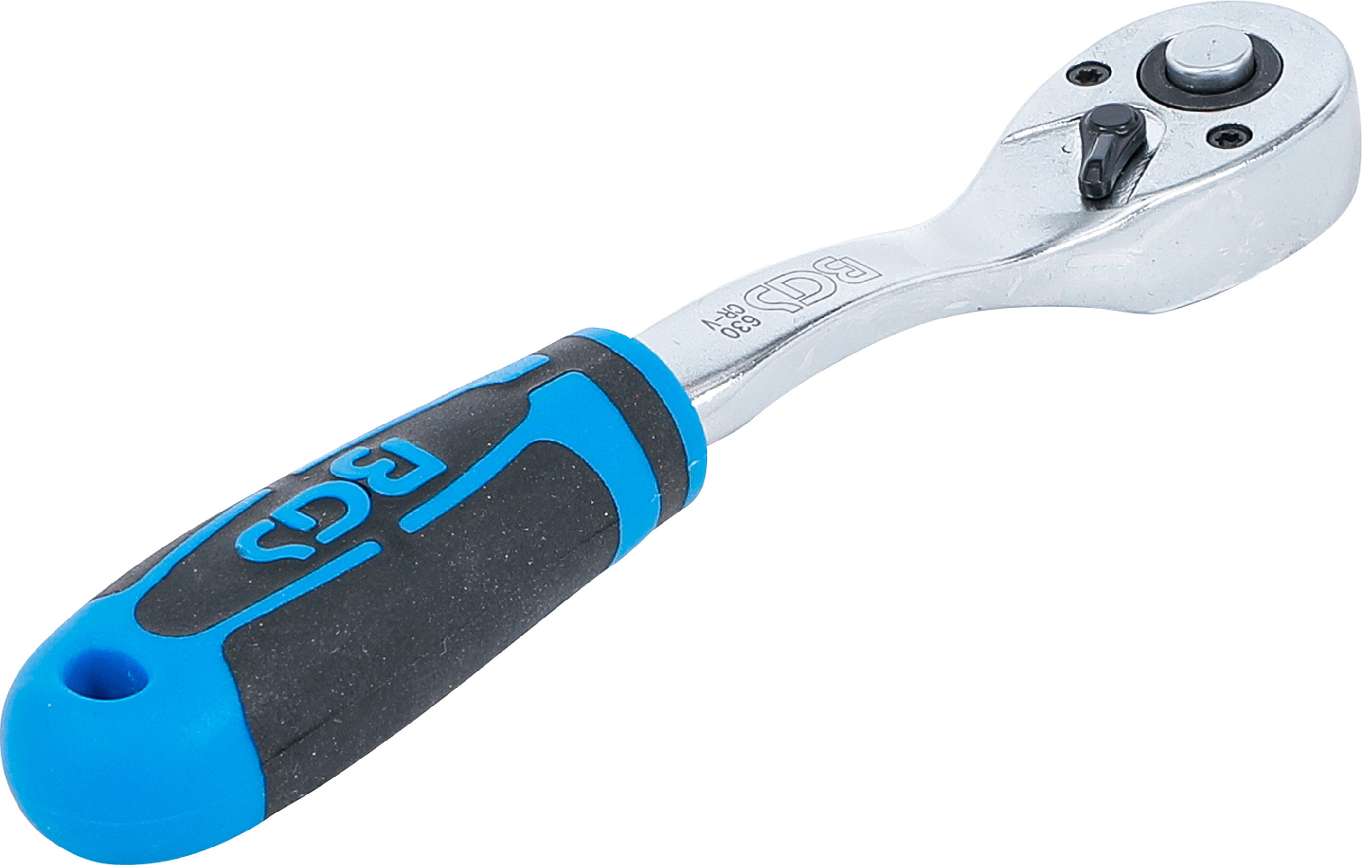 BGS Umschaltknarre | feinverzahnt | Abtrieb Außenvierkant 6,3 mm (1/4")