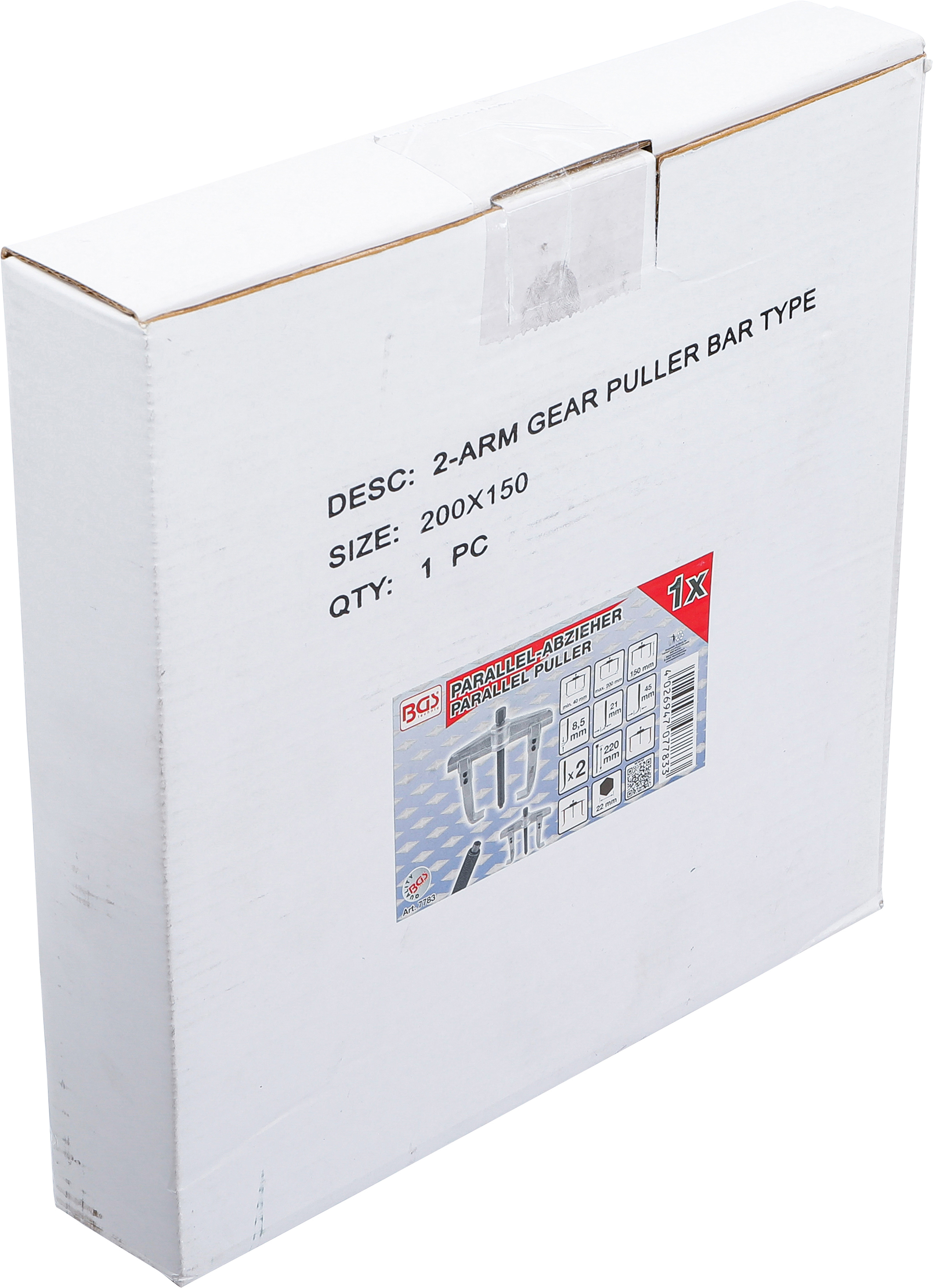 BGS Parallel-Abzieher, Feingewinde, 2-armig | 40 - 200 mm