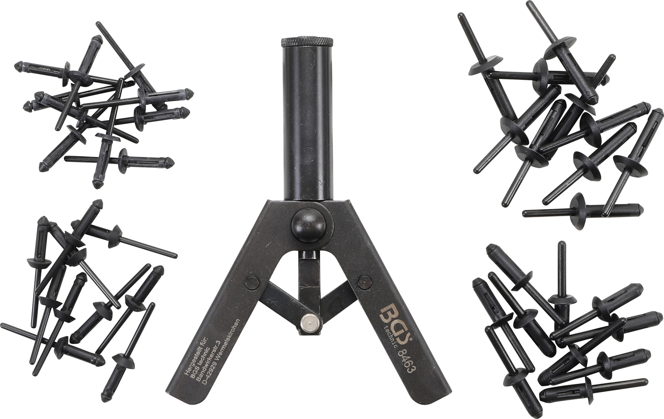 BGS Kunststoff-Nietzangen-Satz | 41-tlg.