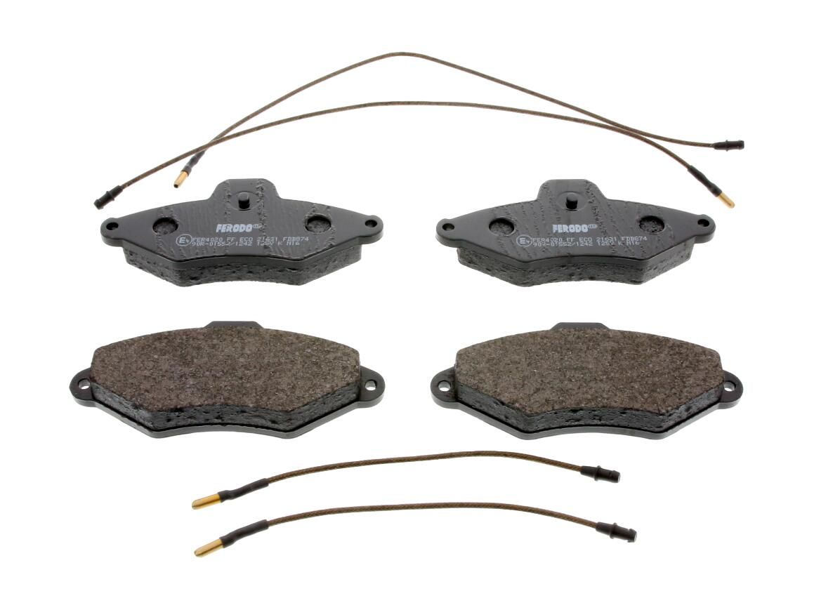 Bremsbelagsatz, Scheibenbremse