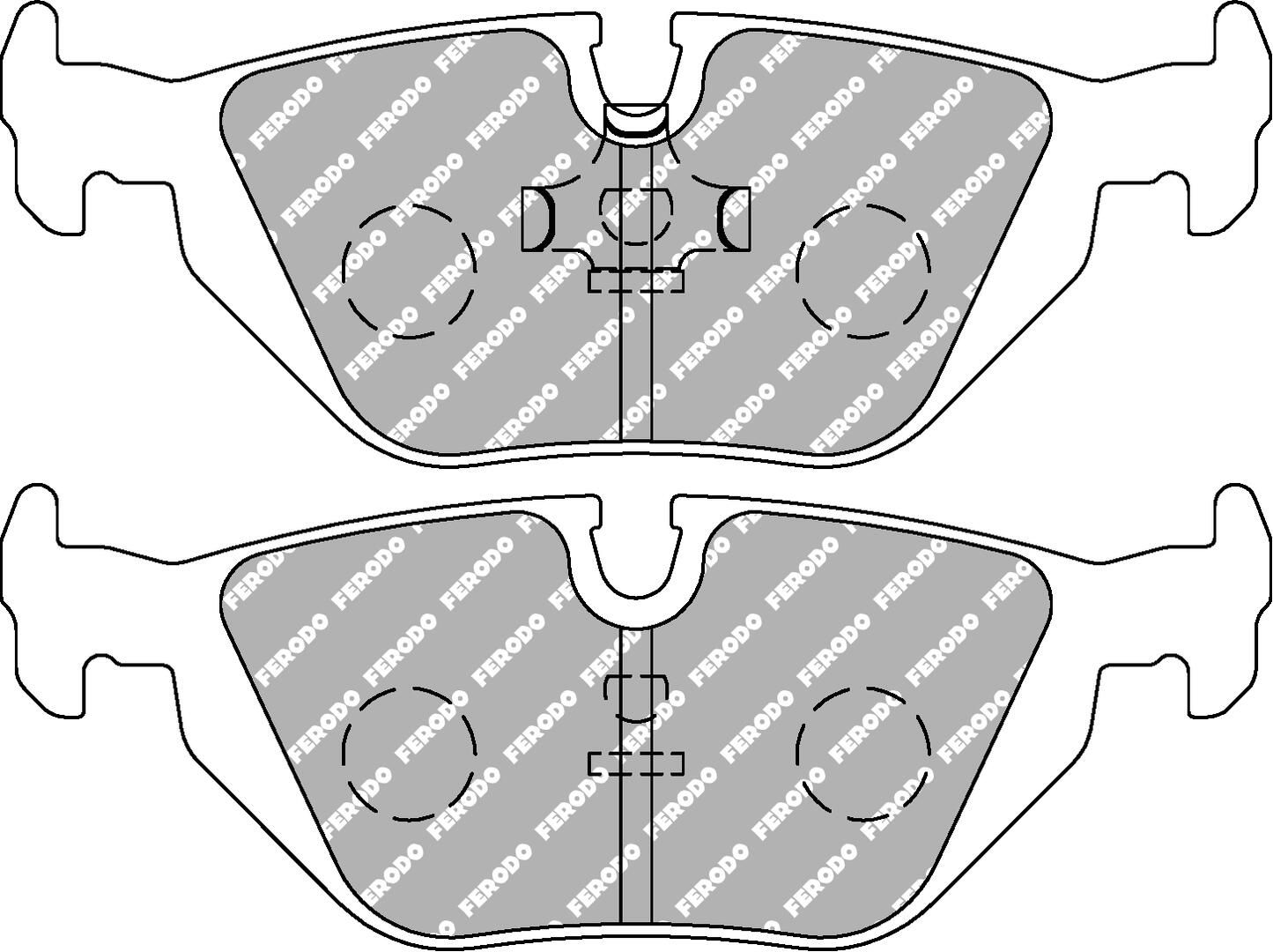 Bremsbelagsatz, Scheibenbremse