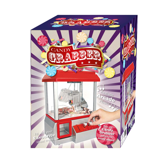 Candy Grabber Automat mit Arcade Musik Weihnachtsgeschenk Kinder