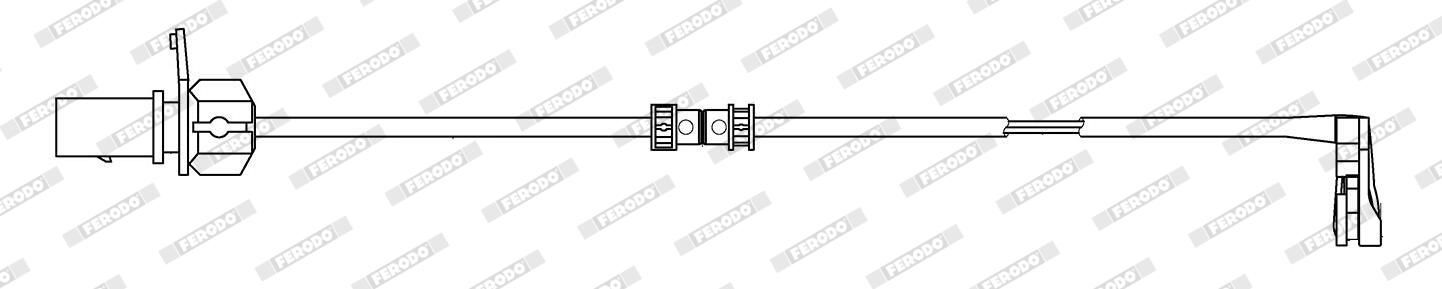 Warnkontakt, Bremsbelagverschleiß