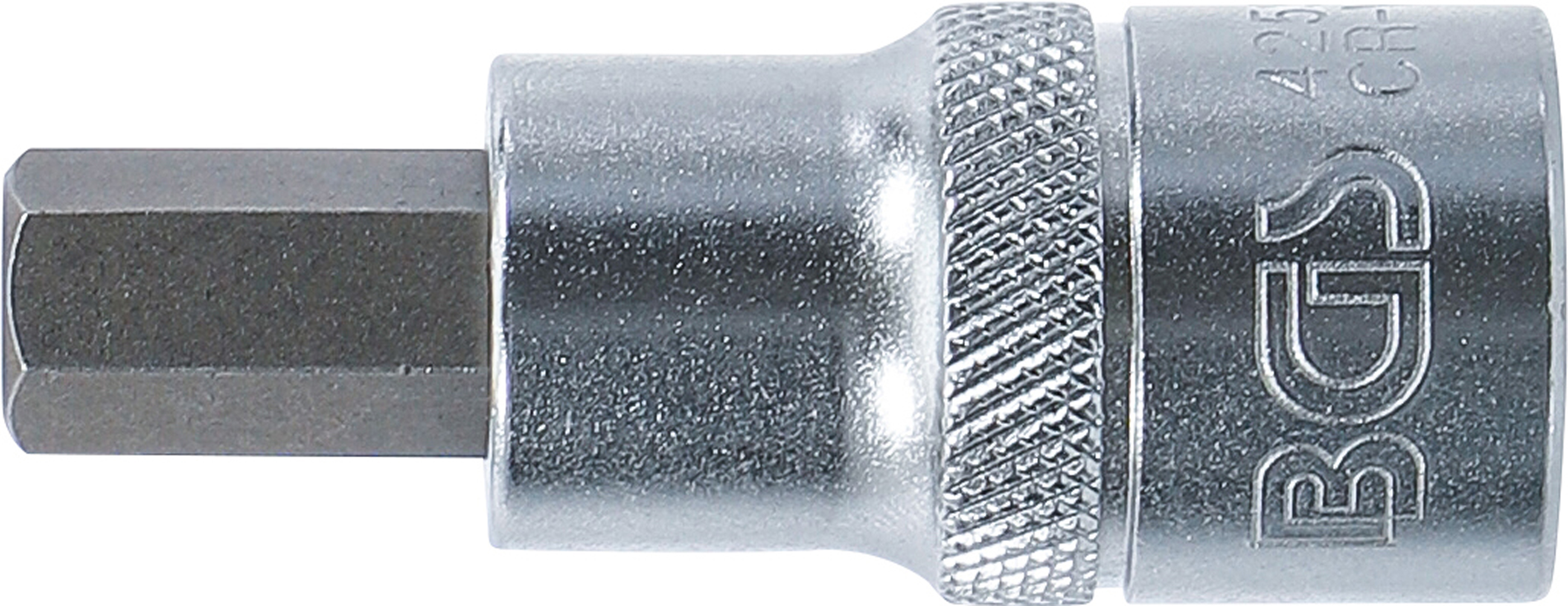 BGS Bit-Einsatz | Antrieb Innenvierkant 12,5 mm (1/2") | Innensechskant 10 mm