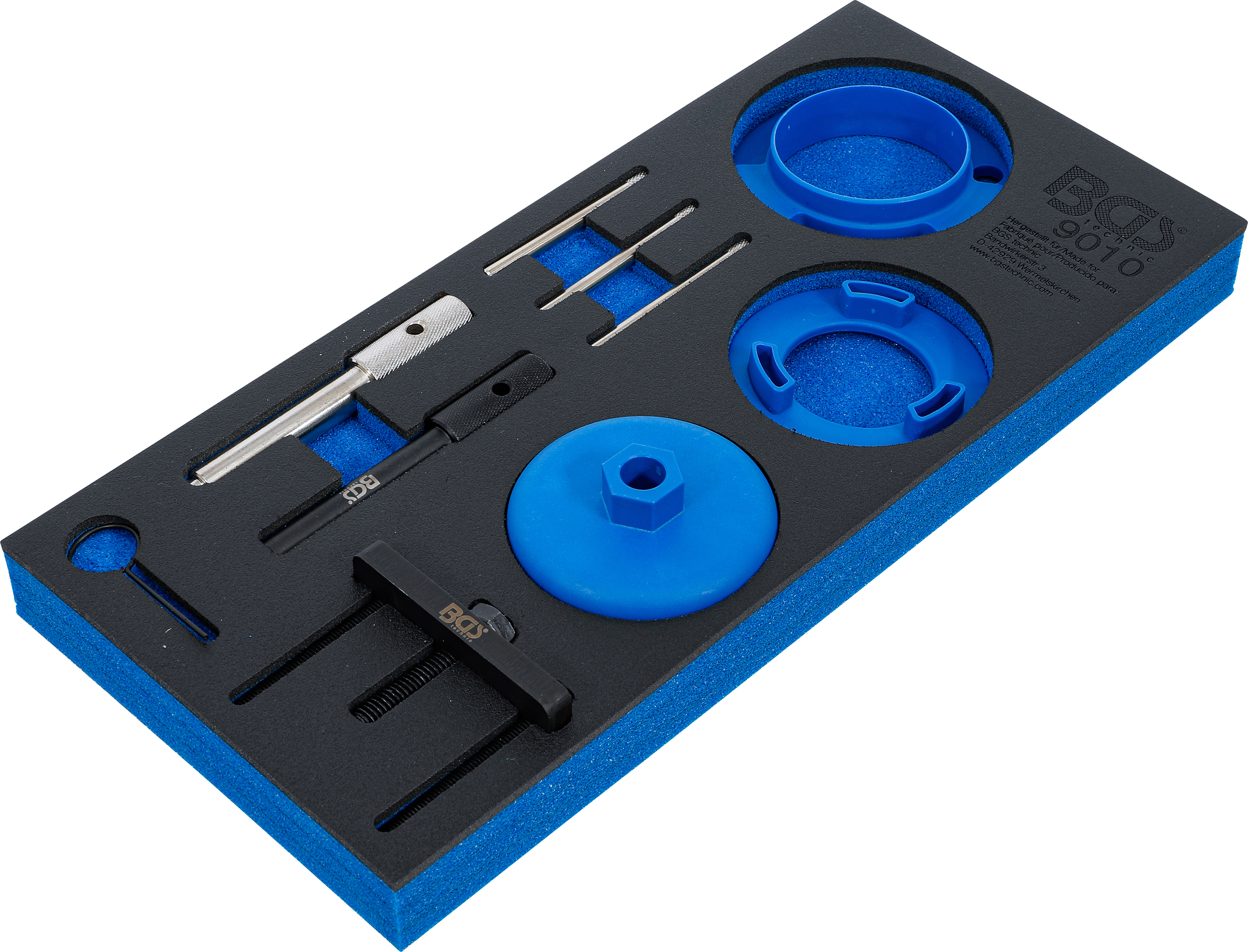 BGS Werkstattwageneinlage 1/3: Motor-Einstellwerkzeug-Satz | für Jaguar, Land Rover, Ford, Citroën 2.0, 2.2, 2.4, 3.2 Diesel