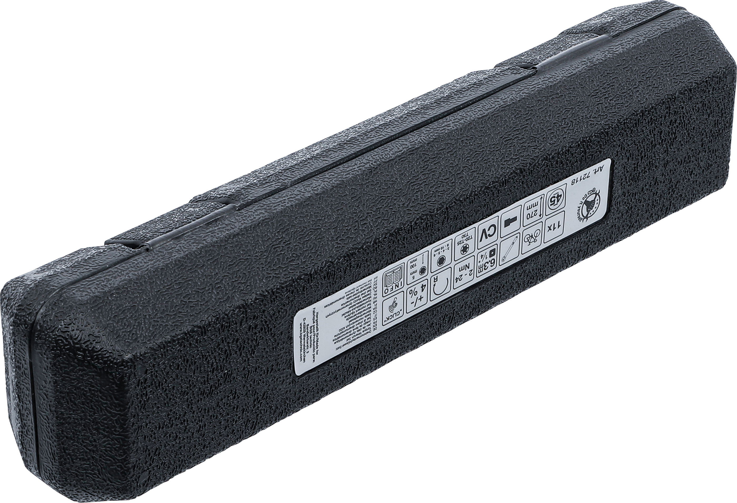 BGS Drehmomentschlüssel-Satz | Abtrieb Außenvierkant 6,3 mm (1/4") | 2 - 24 Nm | 11-tlg.