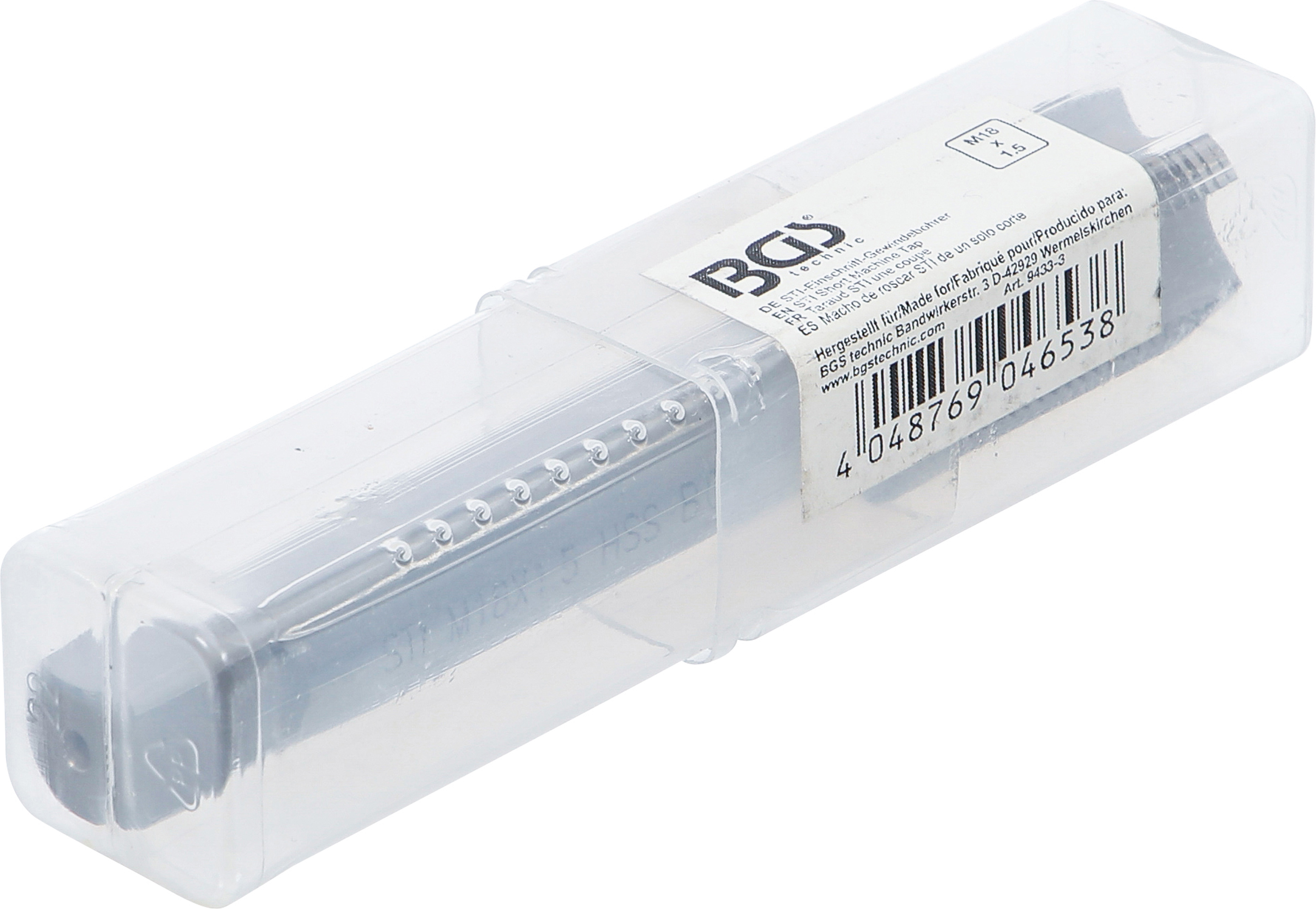 BGS STI-Einschnitt-Gewindebohrer | HSS-G | M18 x 1.5