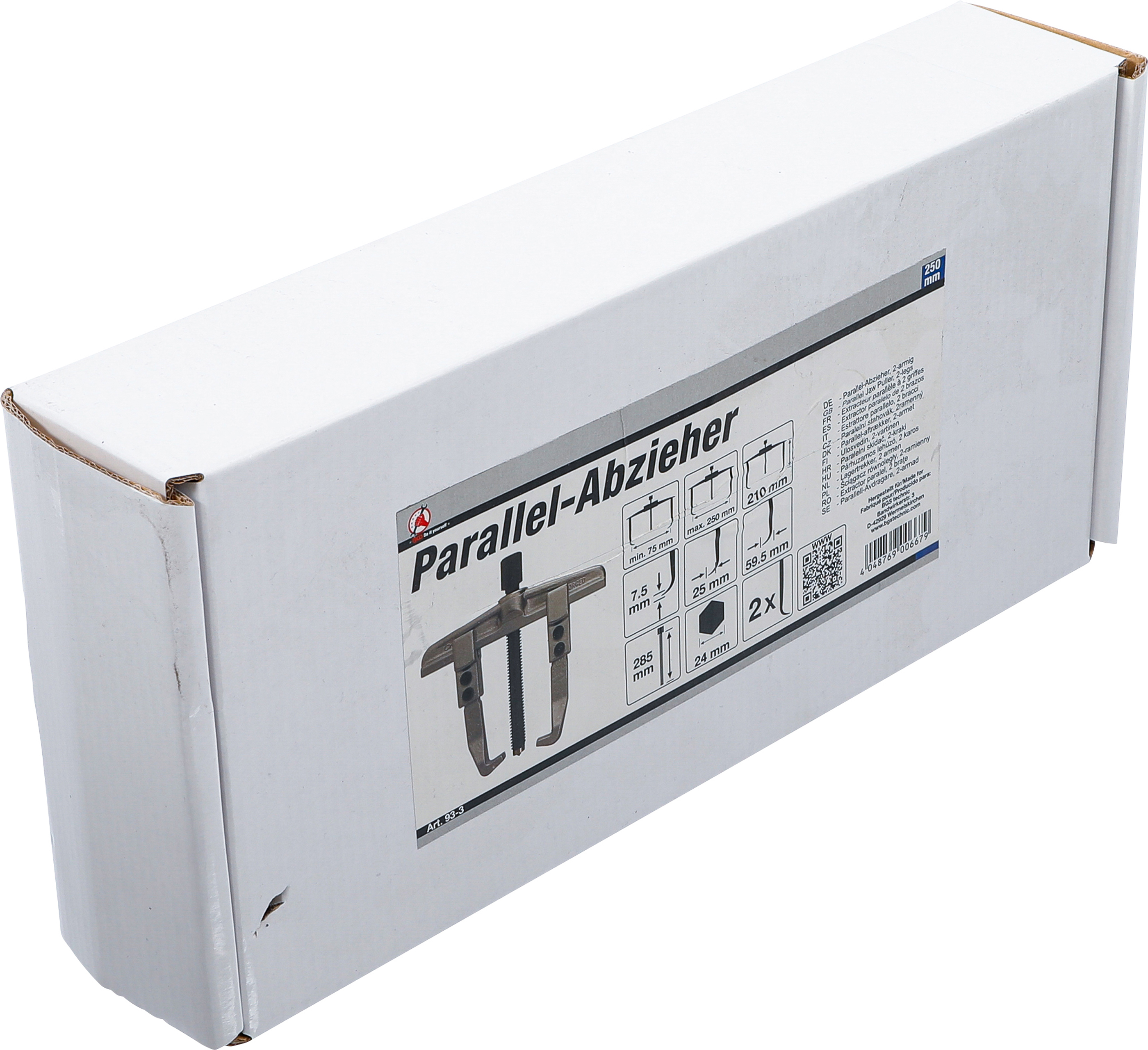BGS Parallel-Abzieher, 2-armig | 100 - 250 mm