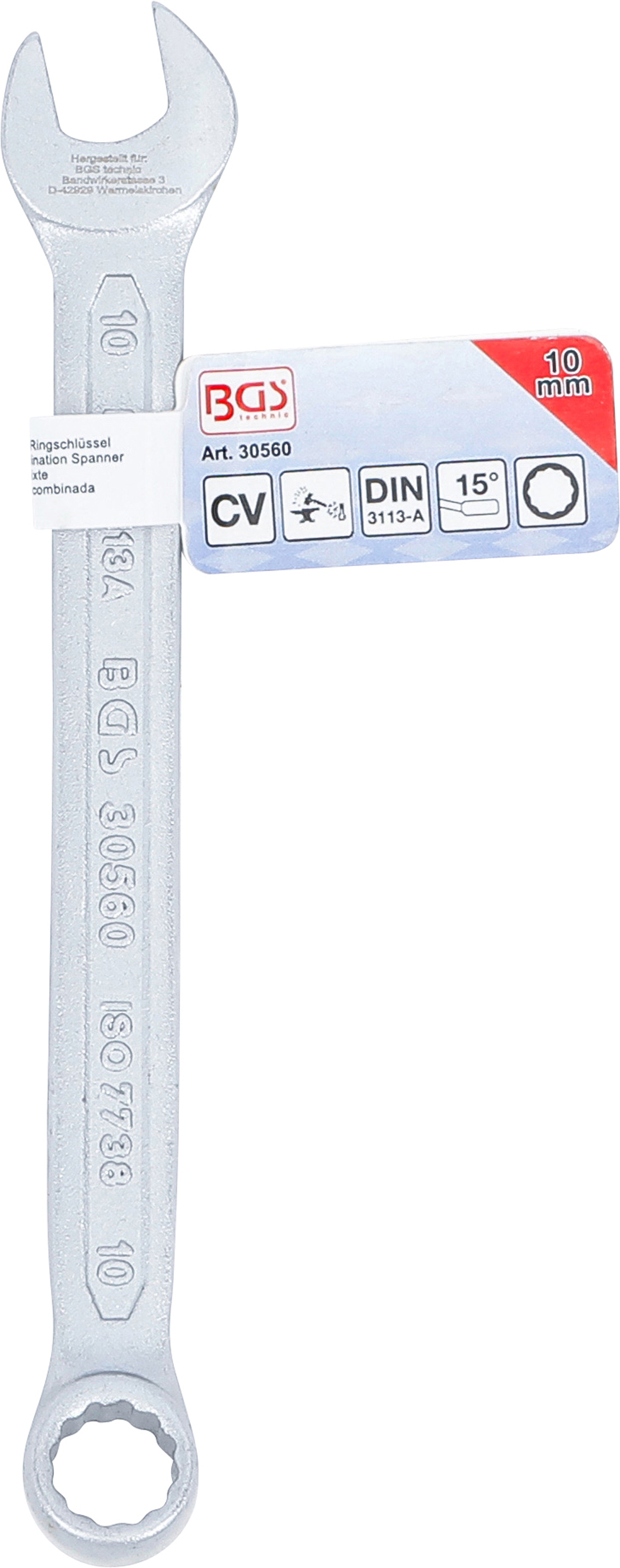 BGS Maul-Ringschlüssel | SW 10 mm