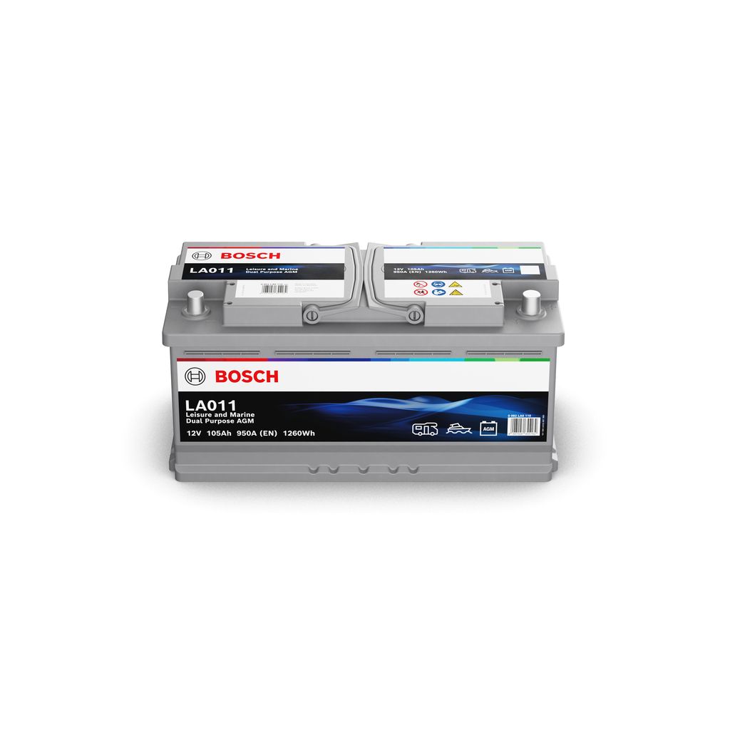 Versorgungsbatterie “BOSCH 12 V, 105 Ah, 950 A”