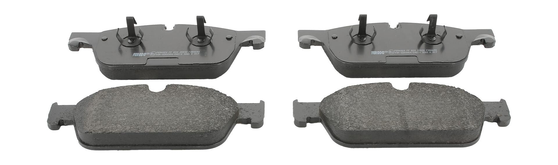 Bremsbelagsatz, Scheibenbremse