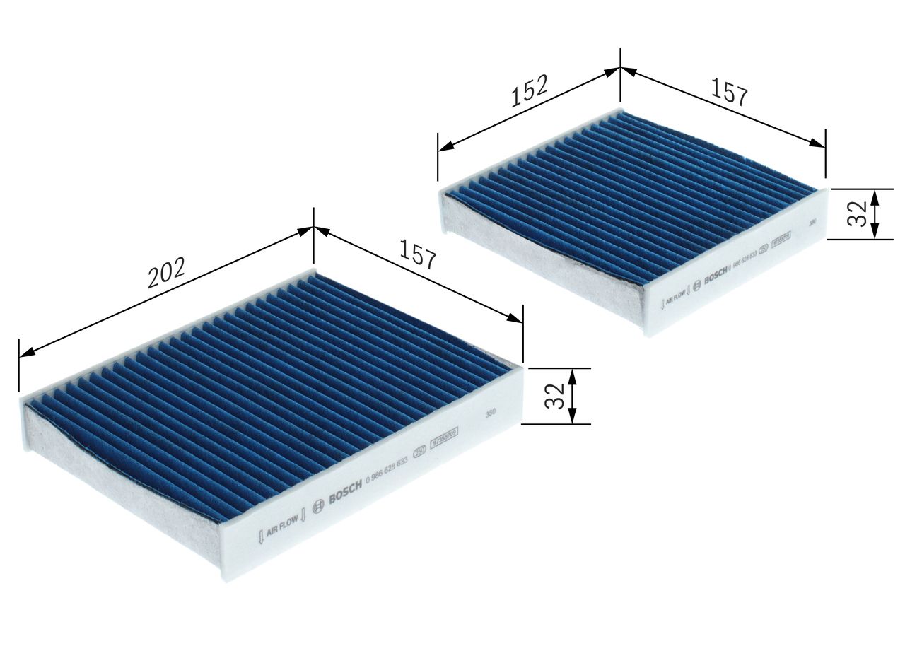 Filter, Innenraumluft