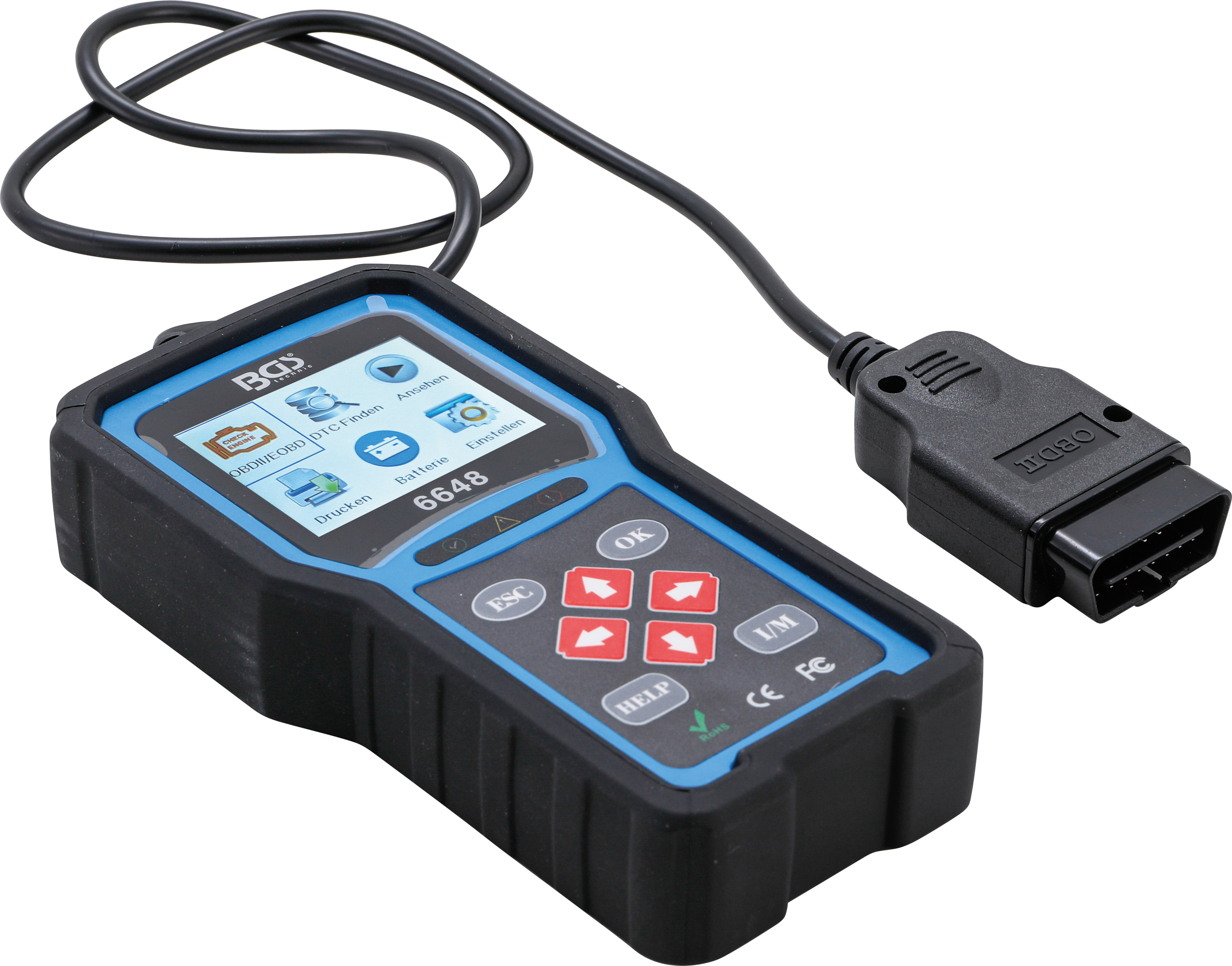 BGS OBD 2 (EOBD) Fehlerdiagnosegerät