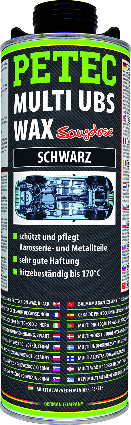 Petec Multi UBS Wax schwarz 1 Liter