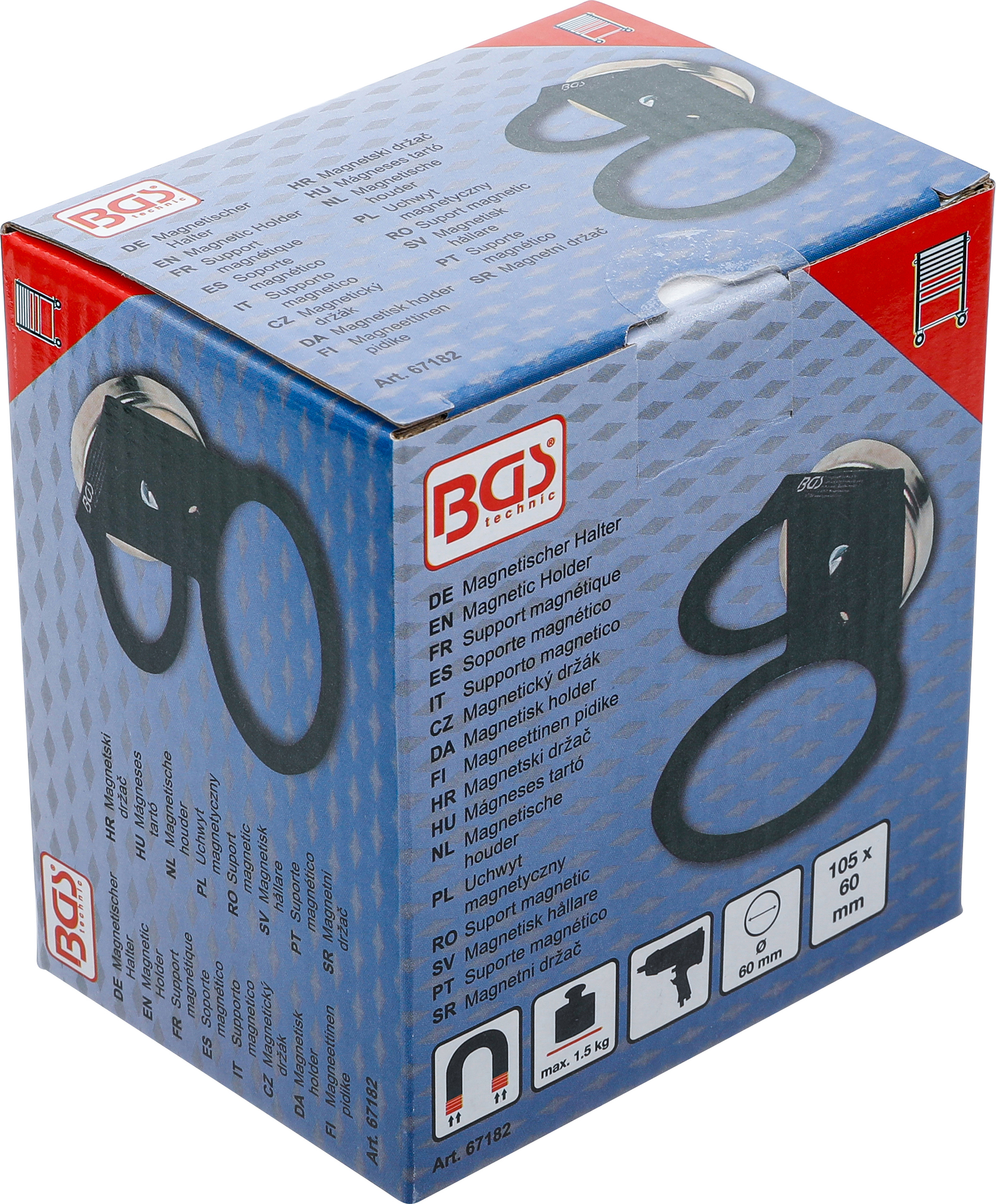 BGS Magnetischer Halter | für Schlagschrauber