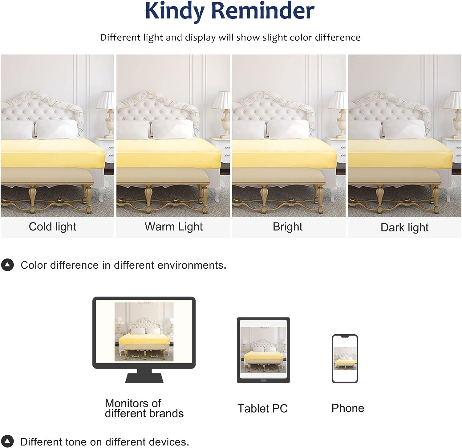 sourcing map Satin Spannbetttuch Bettlaken Fadenzahl 400 Matratzenhöhe 20-35cm Gold 90-100x200cm+20cm