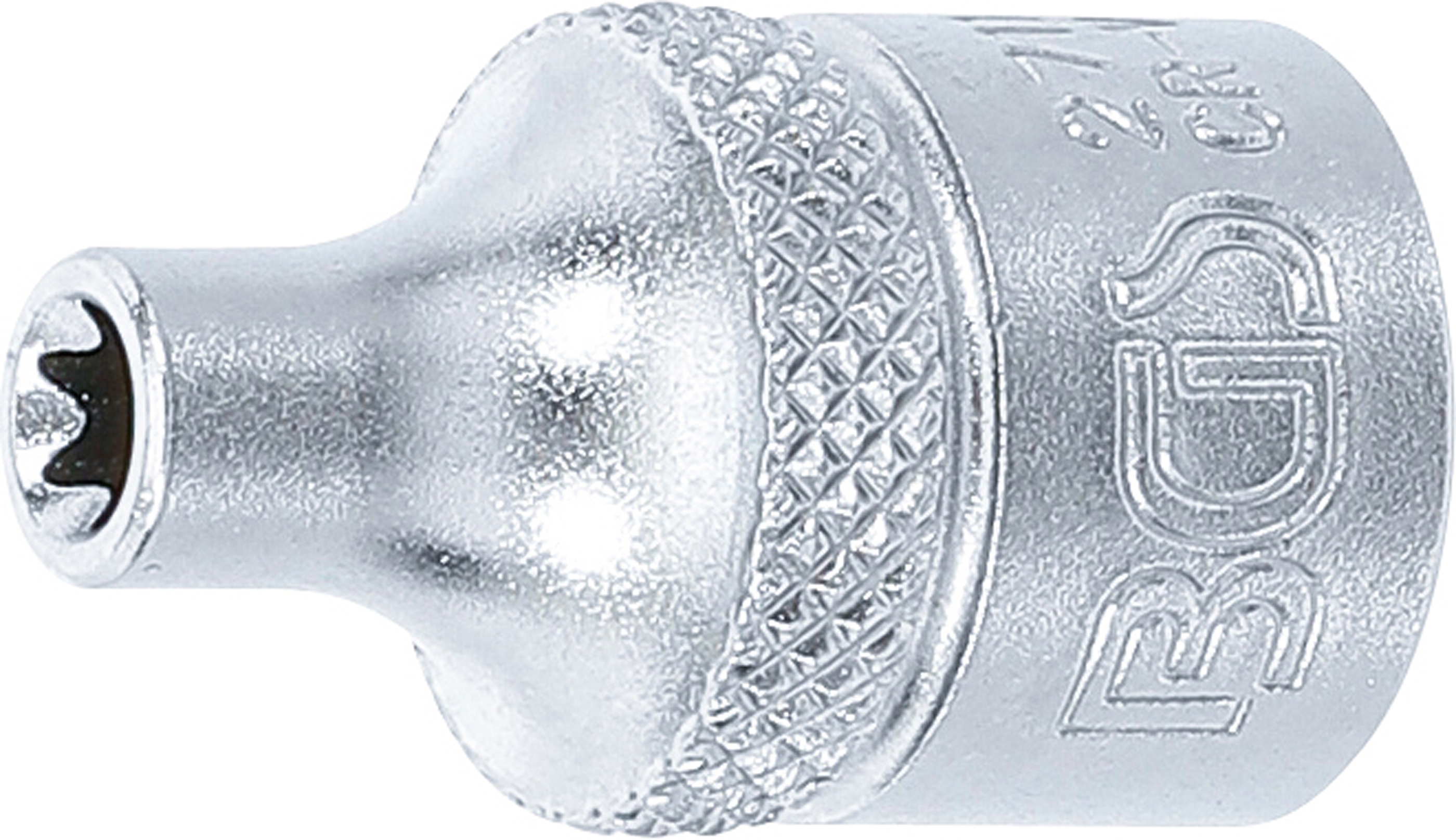BGS Steckschlüssel-Einsatz E-Profil | Antrieb Innenvierkant 10 mm (3/8") | SW E5