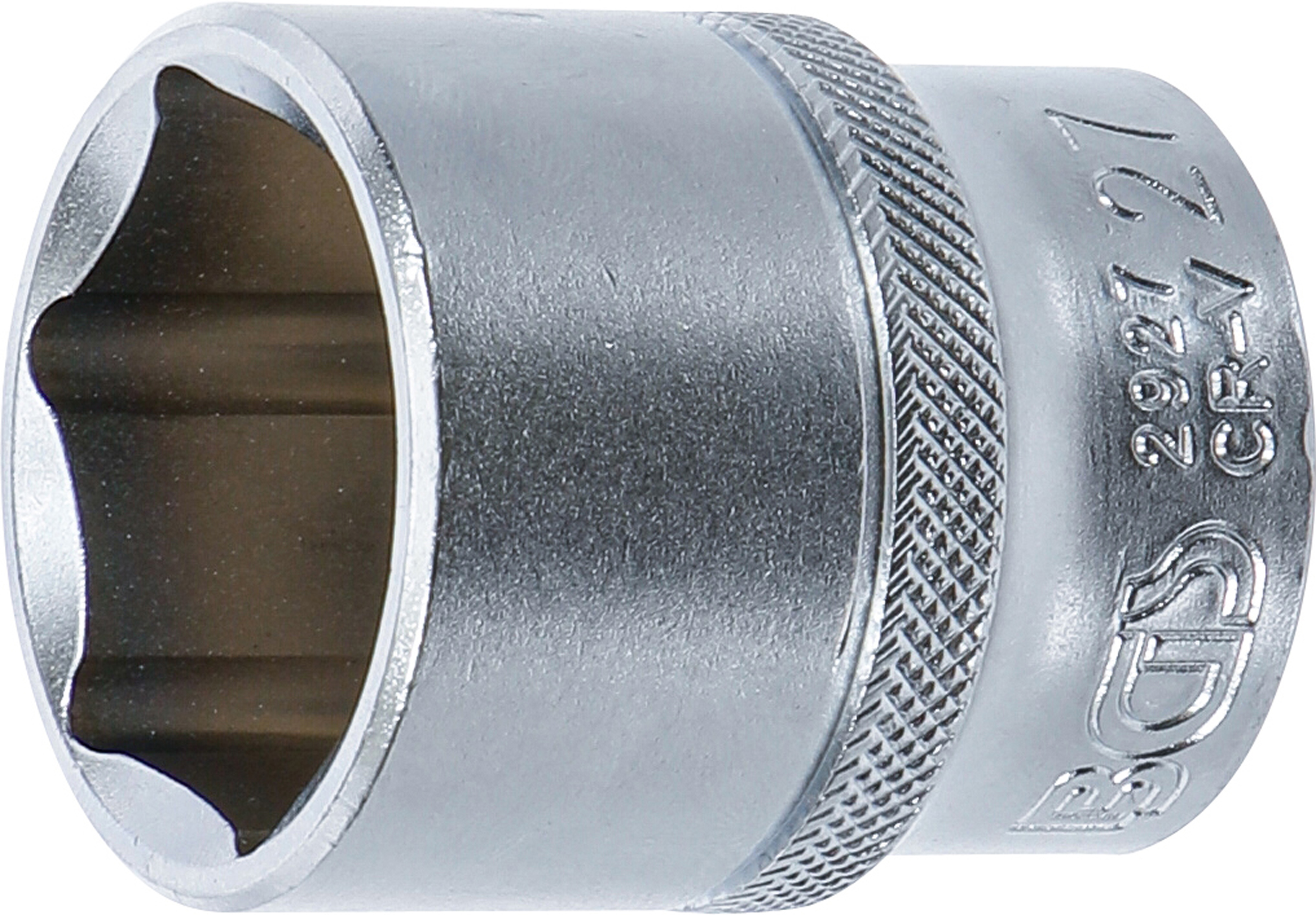 BGS Steckschlüssel-Einsatz Sechskant | Antrieb Innenvierkant 12,5 mm (1/2") | SW 27 mm