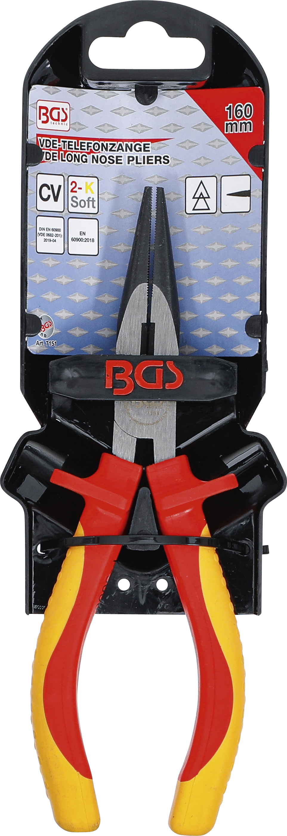 BGS VDE-Telefonzange | 160 mm