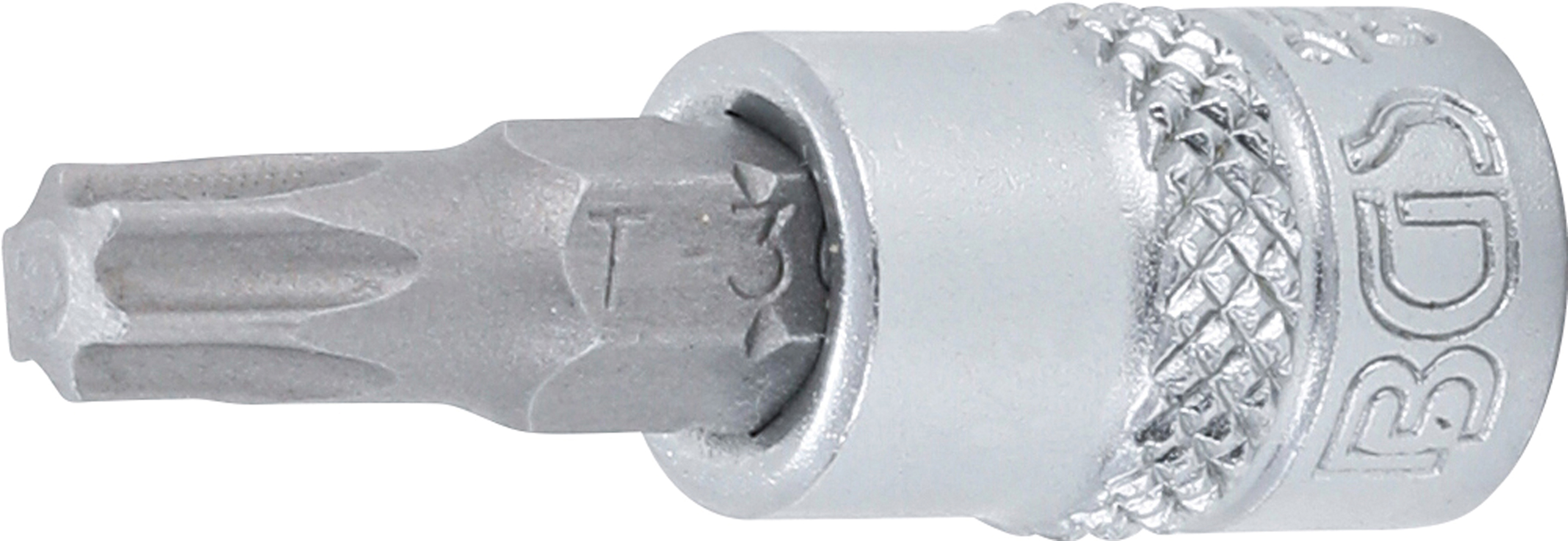 BGS Bit-Einsatz | Antrieb Innenvierkant 6,3 mm (1/4") | T-Profil (für Torx) T30