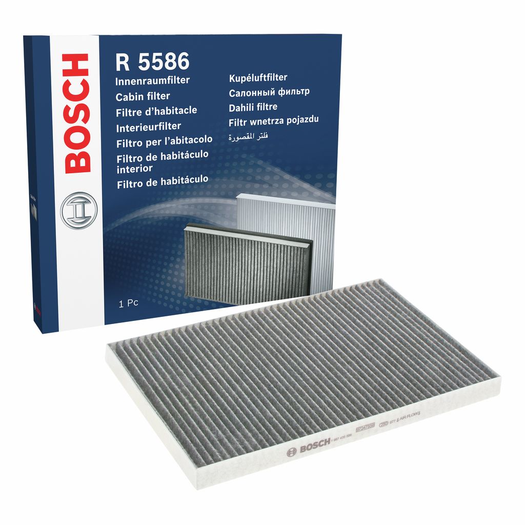 Filter, Innenraumluft “BOSCH Aktivkohlefilter , 301 mm, 208 mm”