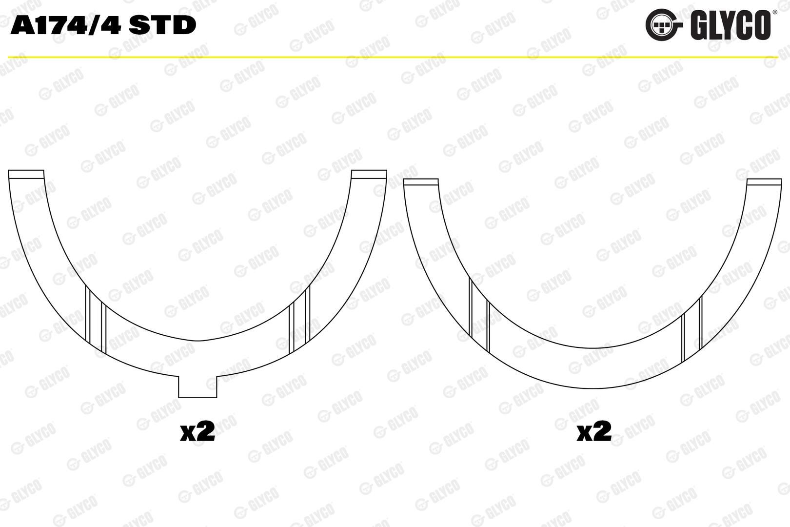 Distanzscheibe, Kurbelwelle