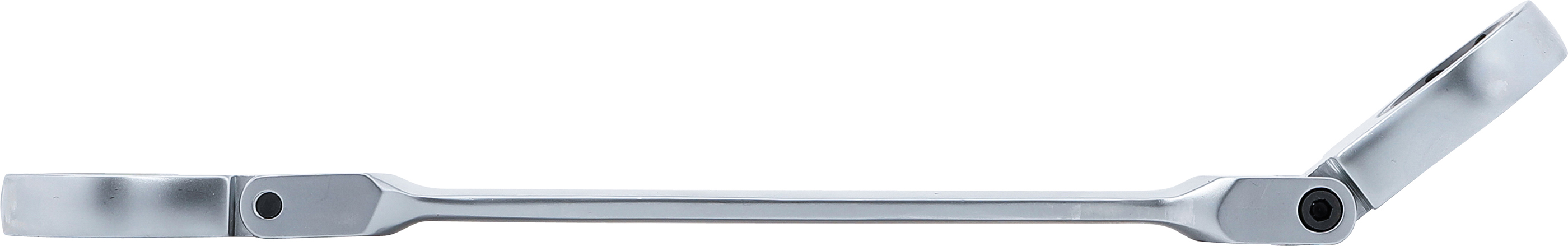 BGS Doppel-Ratschen-Ringschlüssel | abwinkelbar | mit E-Profil Ringköpfen | SW E20 x E24