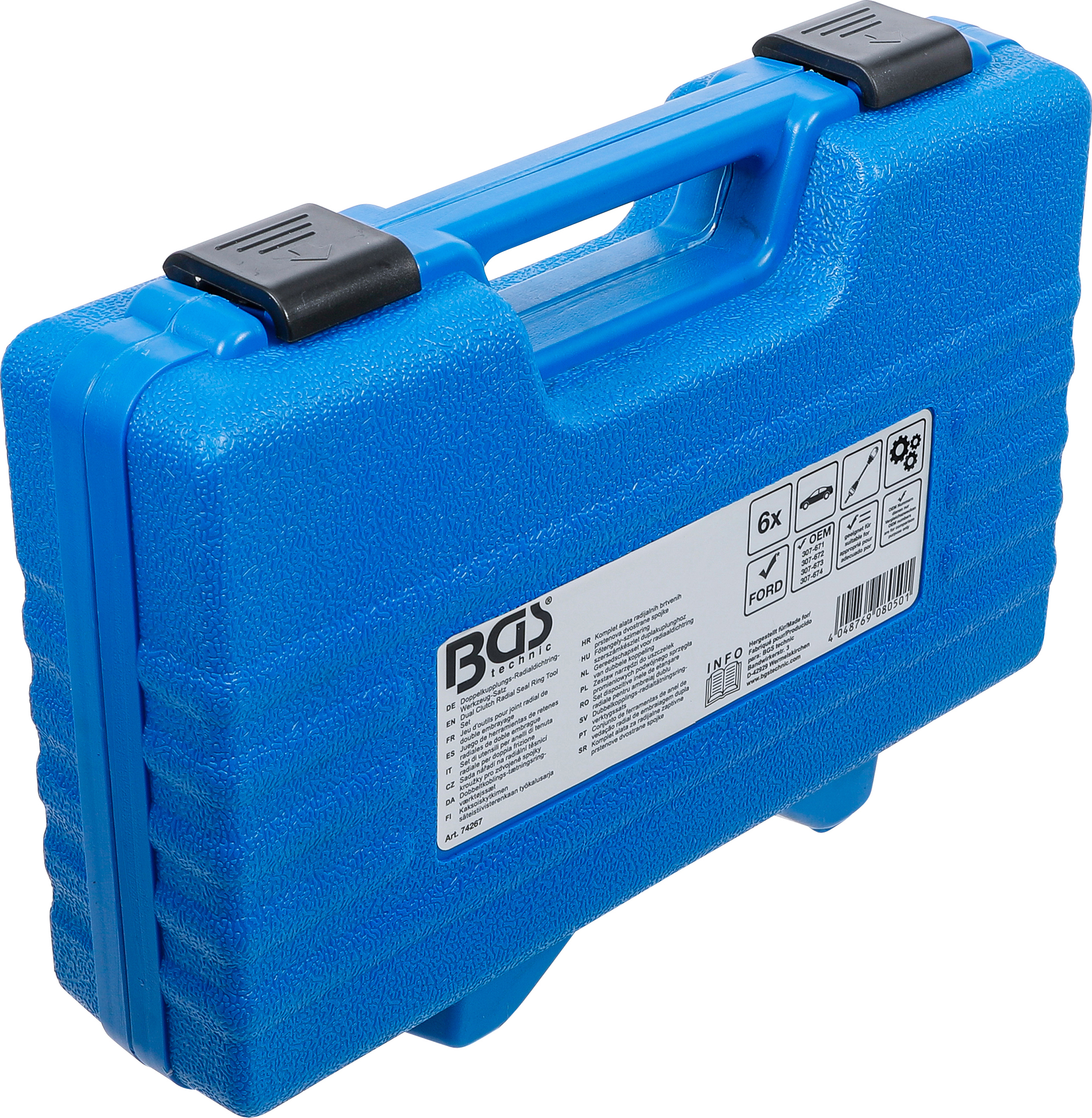 BGS Doppelkupplungs-Radialdichtring-Werkzeug-Satz | für Ford