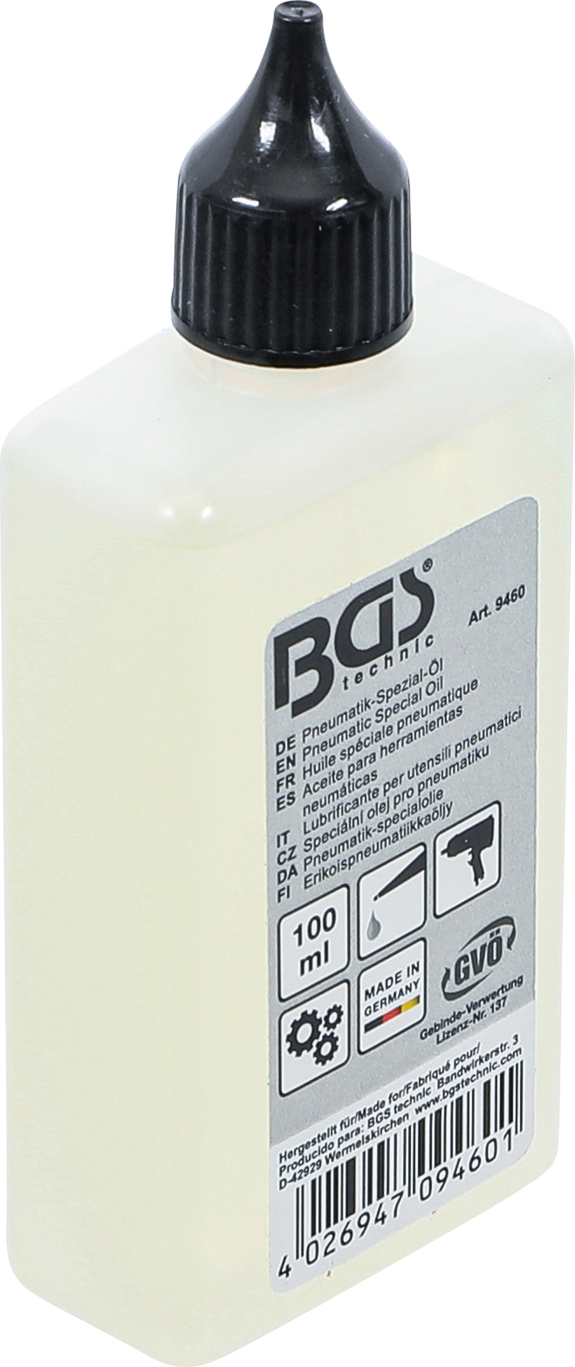 BGS Pneumatik-Spezial-Öl | 100 ml