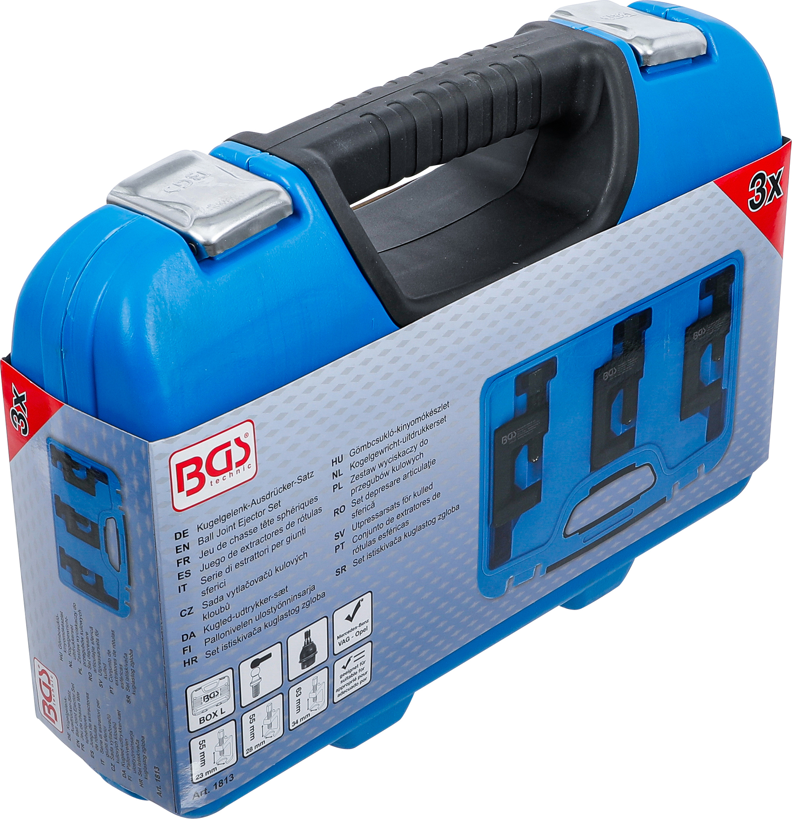 BGS Kugelgelenk-Ausdrücker-Satz | 23 - 28 - 34 mm | 3-tlg.