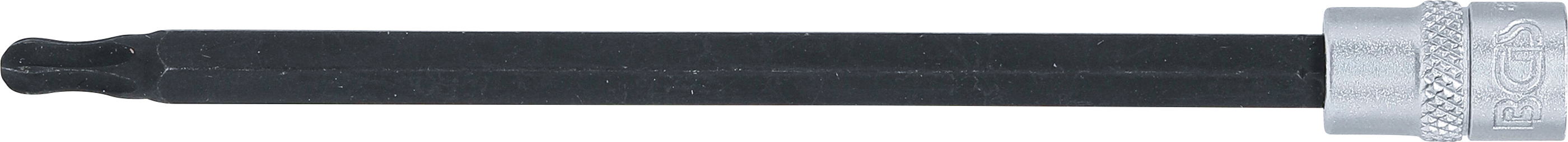 BGS Bit-Einsatz | Antrieb Innenvierkant 6,3 mm (1/4") | T-Profil (für Torx) mit Kugelkopf T30