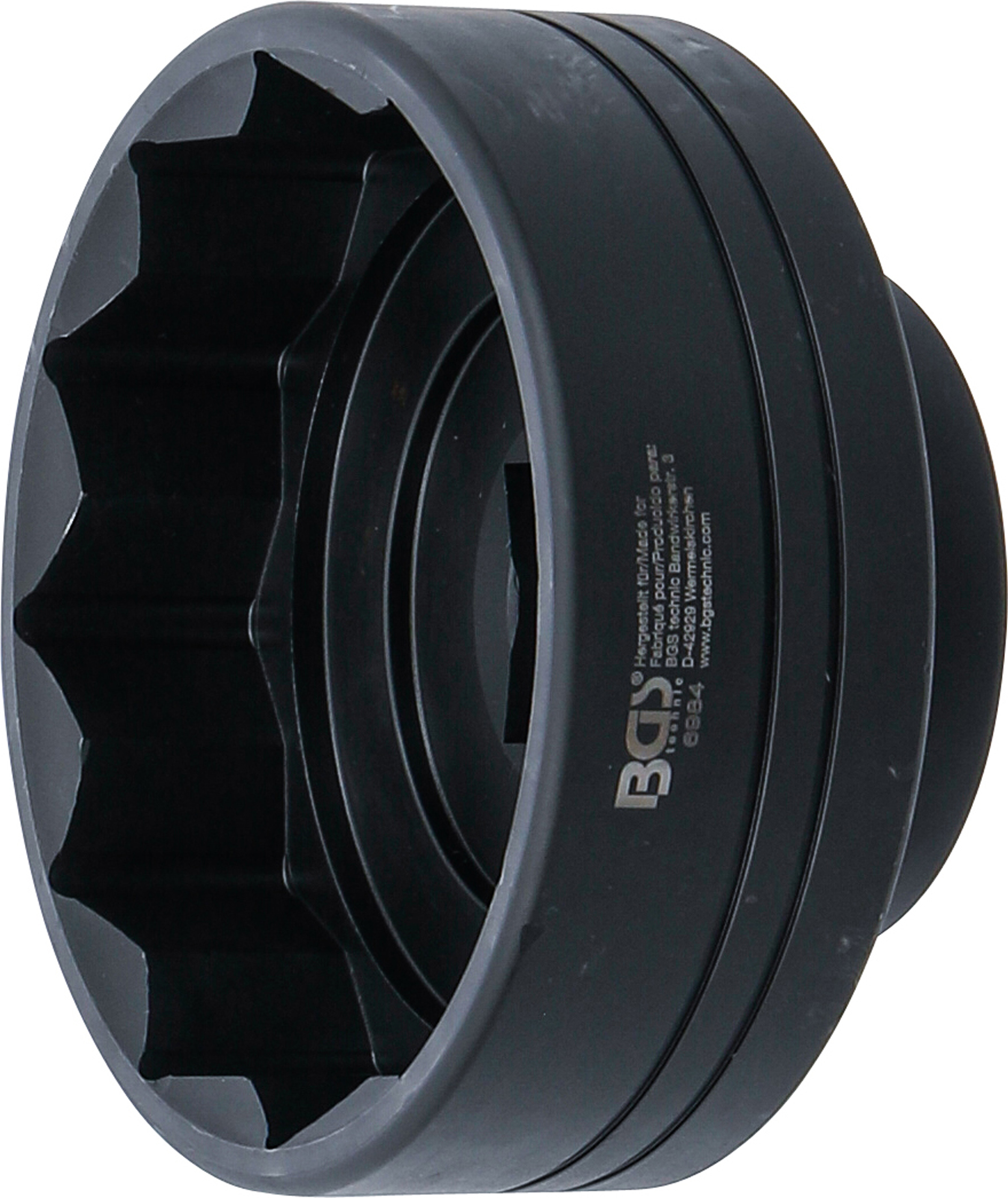 BGS Naben-Schlüssel | Zwölfkant | für IVECO Lkw's & SAF / BPW Anhänger | SW 85 mm